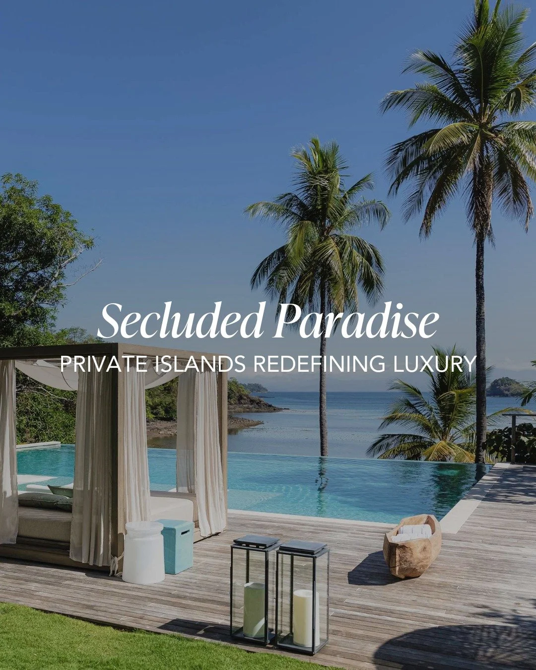 Trade snow boots for flip flops and head to your own slice of paradise. Private islands offer the ultimate in privacy and relaxation with endless ocean views, personalized service and space to truly unwind. Whether you&rsquo;re planning a romantic co