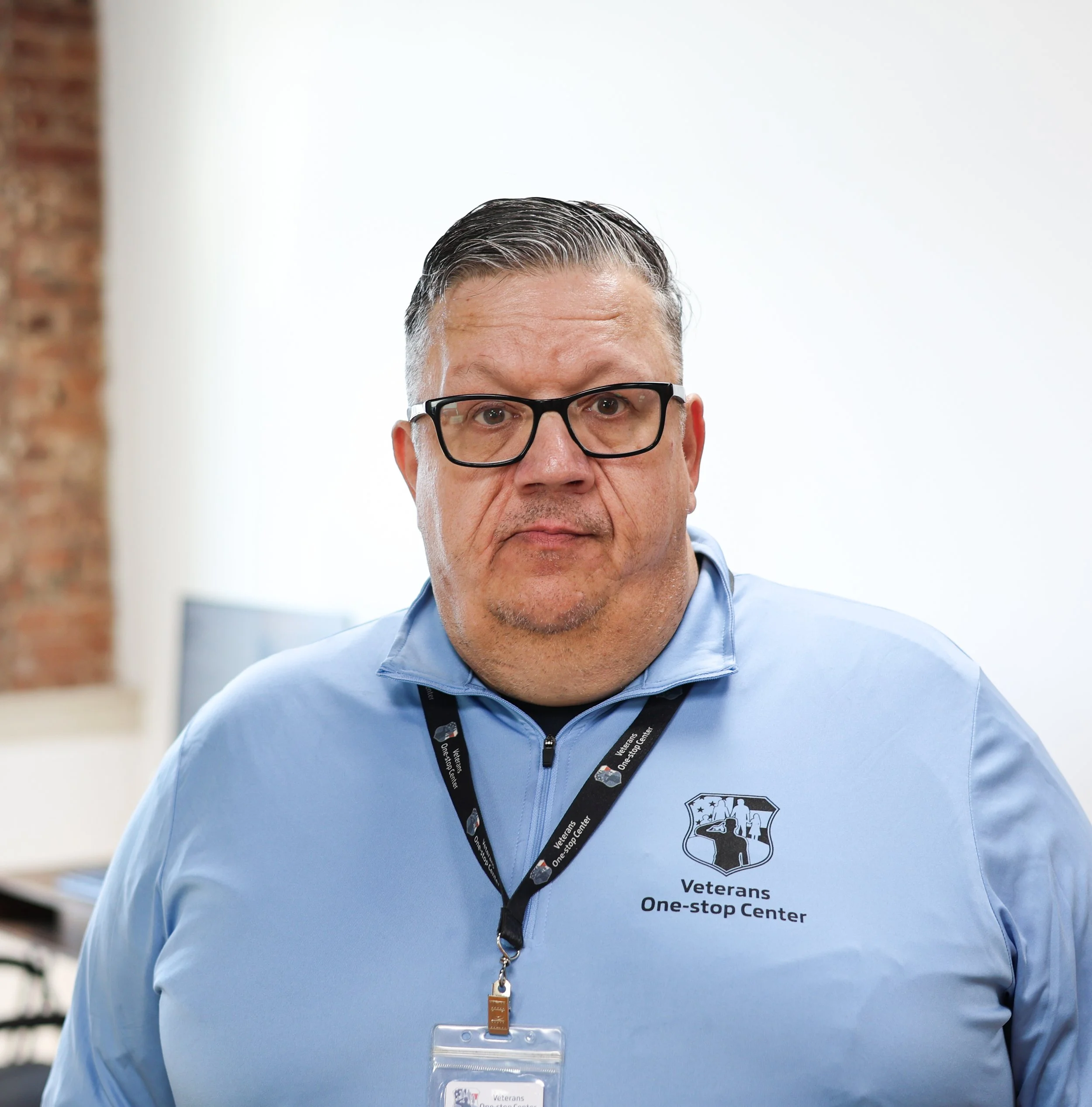 Veterans One-stop Center male staff photo.