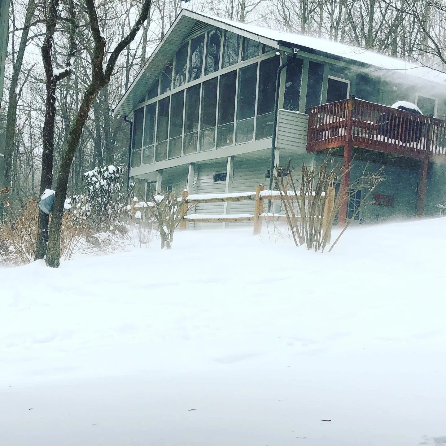 Exterior - Snowy Day