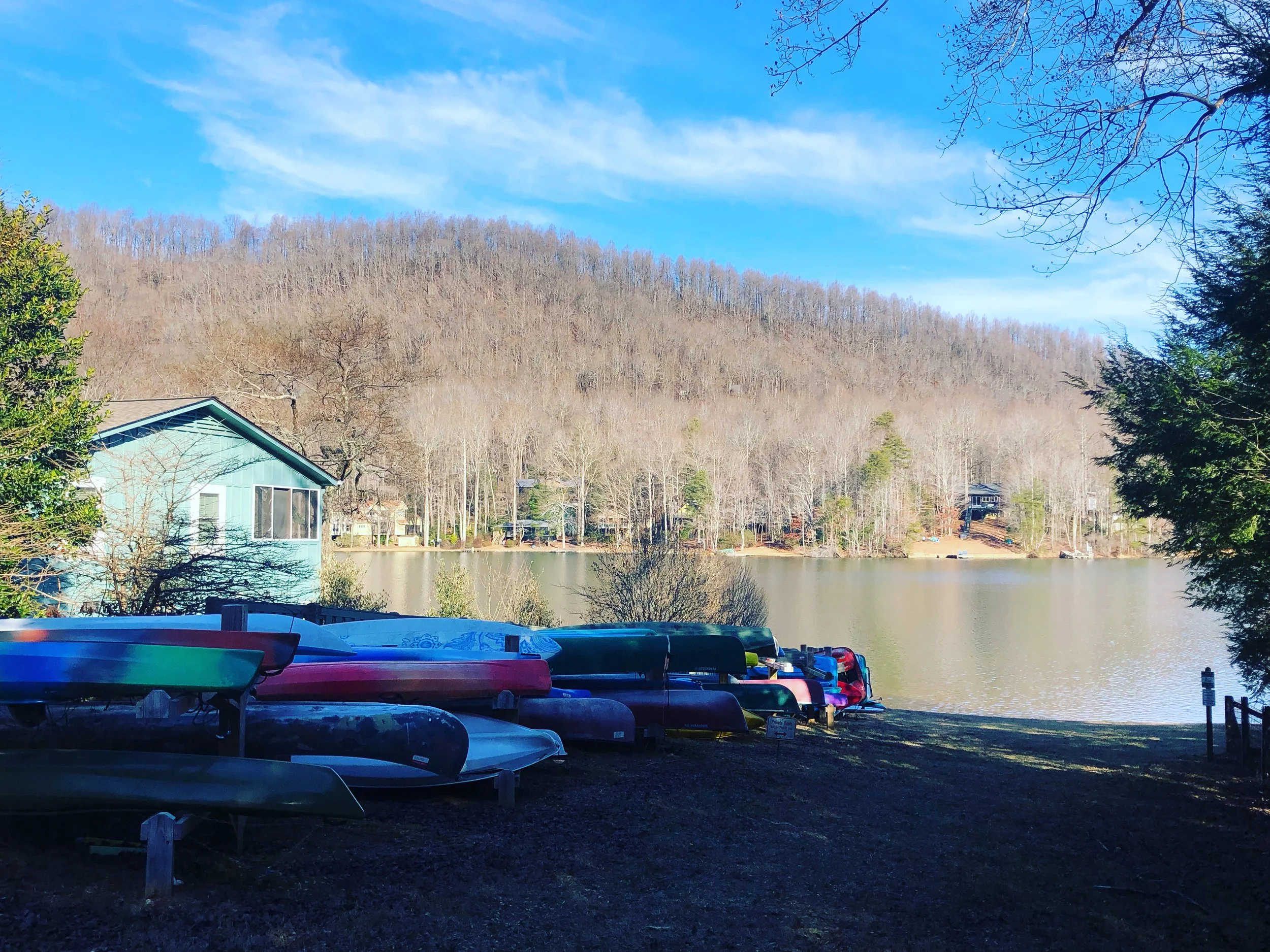 Lake Sheila - Boat Rack