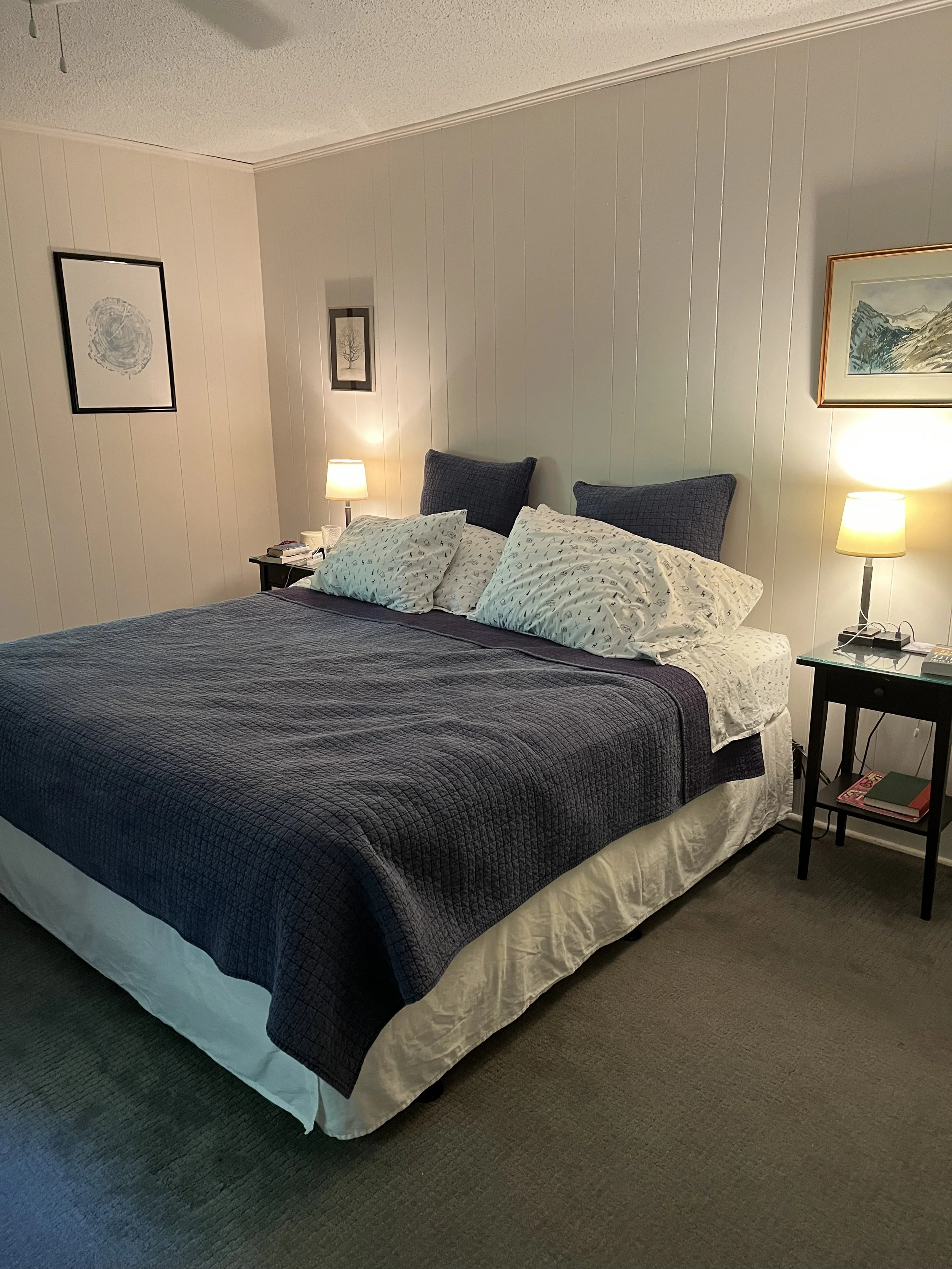 Bedroom 1  of 4- Upstairs (King + Twin Daybed)