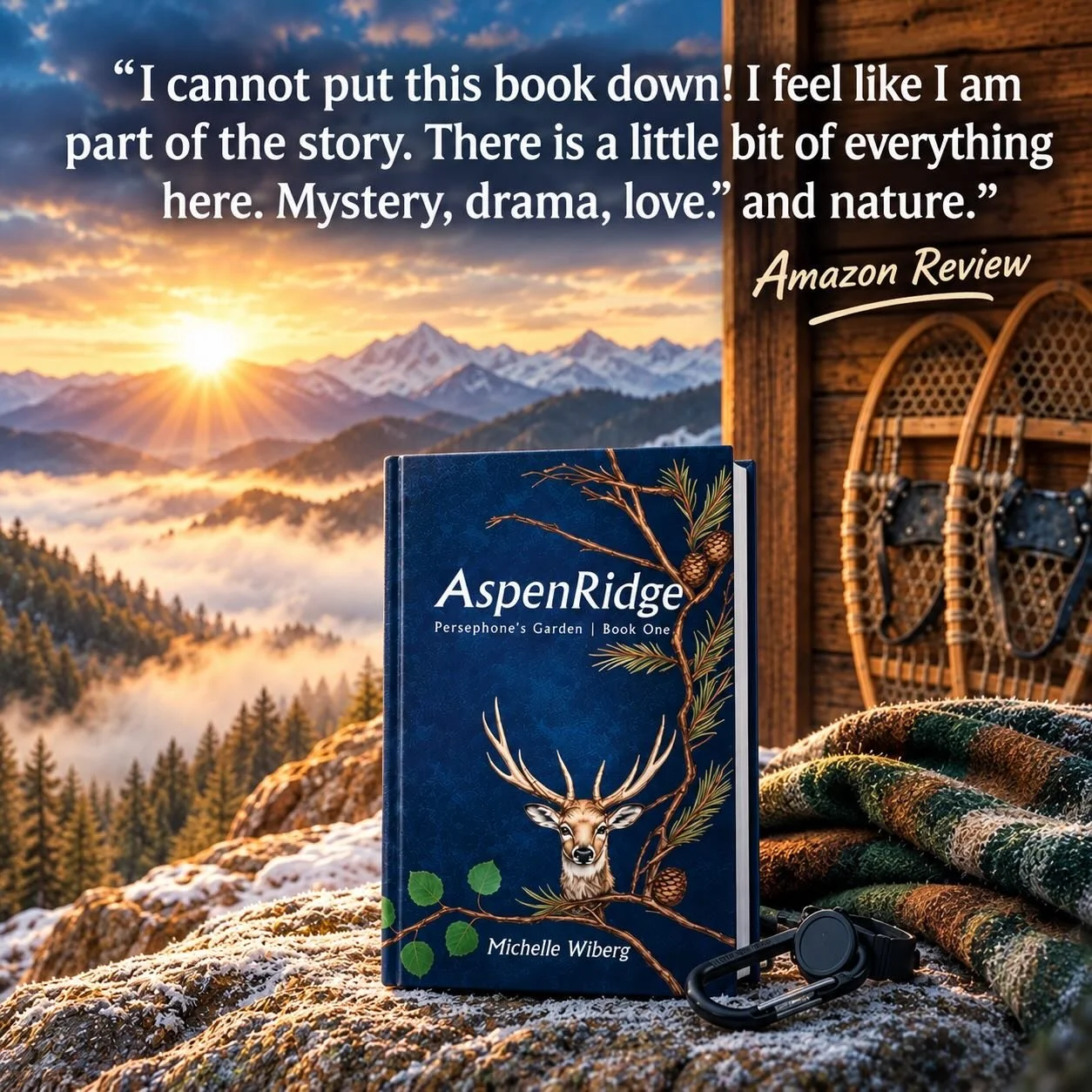 Thanks to everyone who helped AspenRidge find more readers with your purchase, review and rating, we&rsquo;ve reached over 150 reviews with a 4.5 rating on Amazon! 
If you enjoyed the book but haven&rsquo;t posted a review, will you help us reach 200
