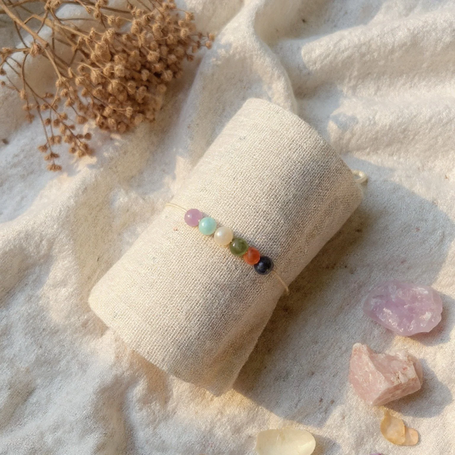 Perlenarmband für die Geburtsvorbereitung