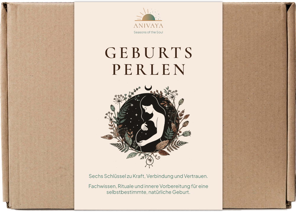 Geburtsperlen Box für mentale Geburtsvorbereitung