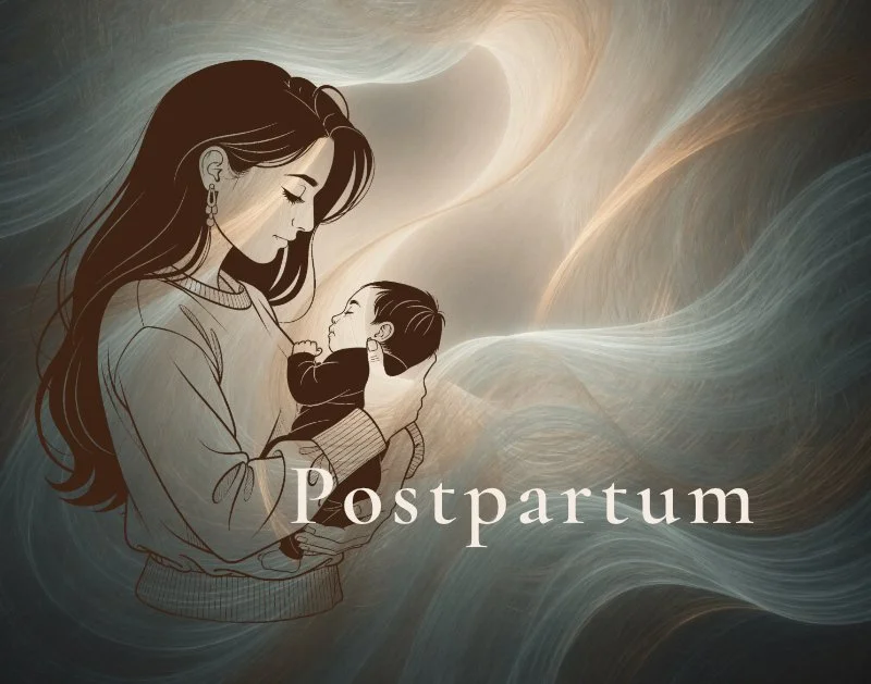 Postpartum Illustration – Wochenbett-Begleitung