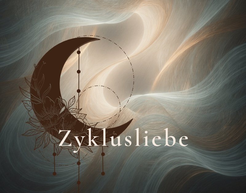 Zyklusliebe Illustration – Kraft des weiblichen Zyklus