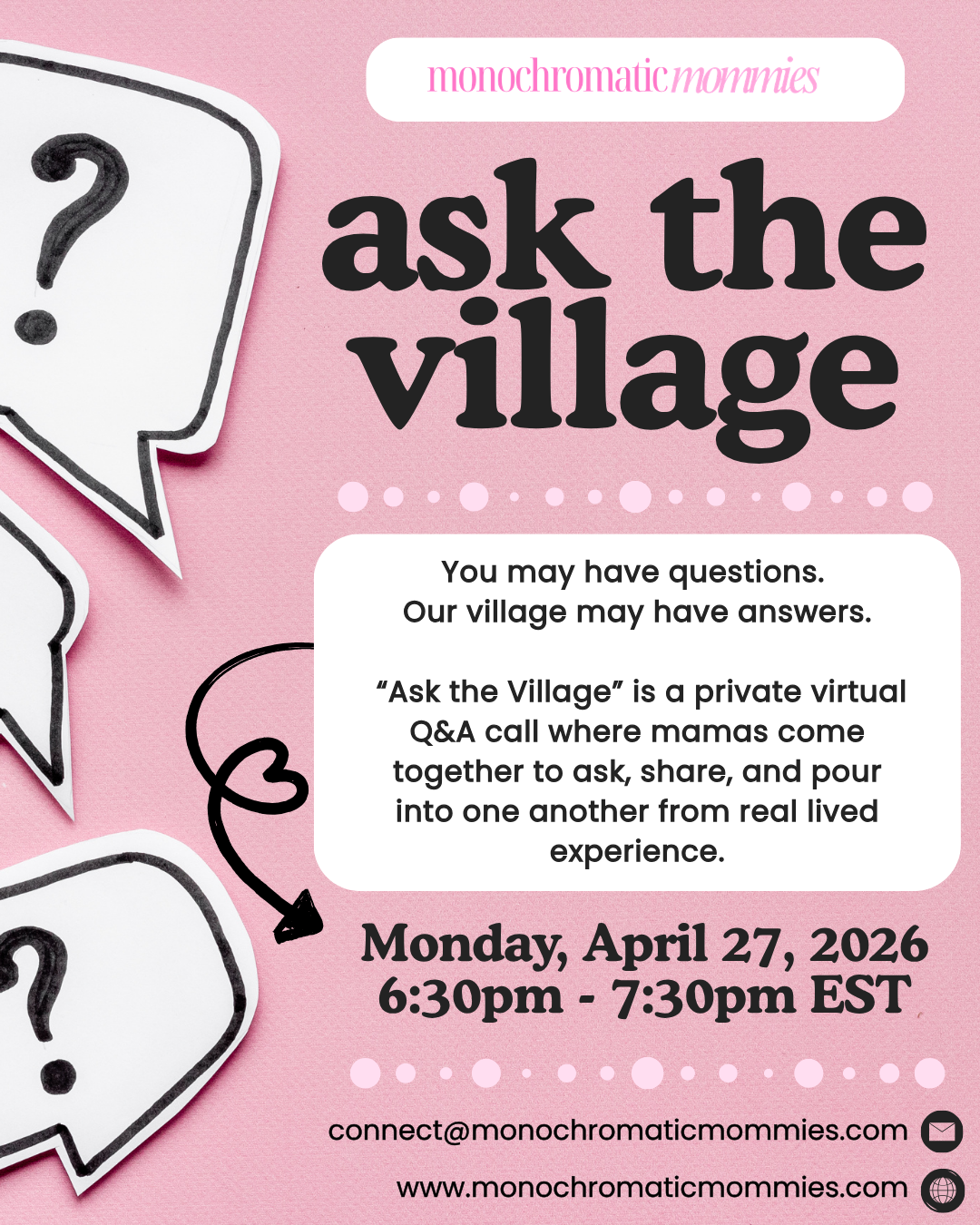 Ask the Village: Private Q&amp;A for Autism &amp; Special Needs Mamas