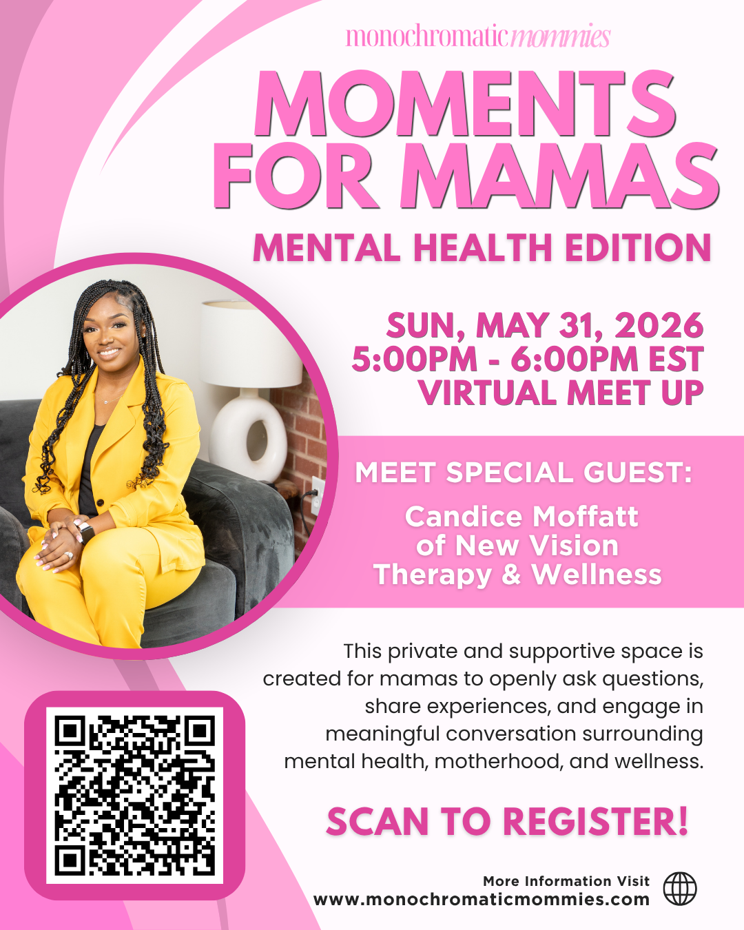 Moments for Mama: Mental Health Edition