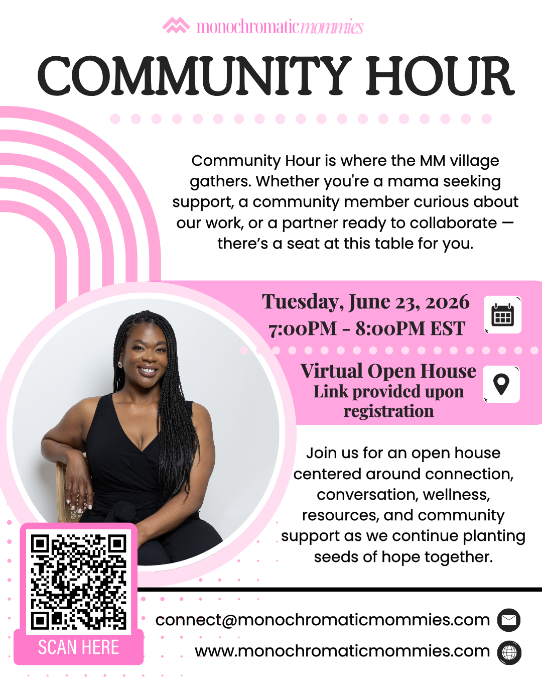 Community Hour: Monochromatic Mommies Open House