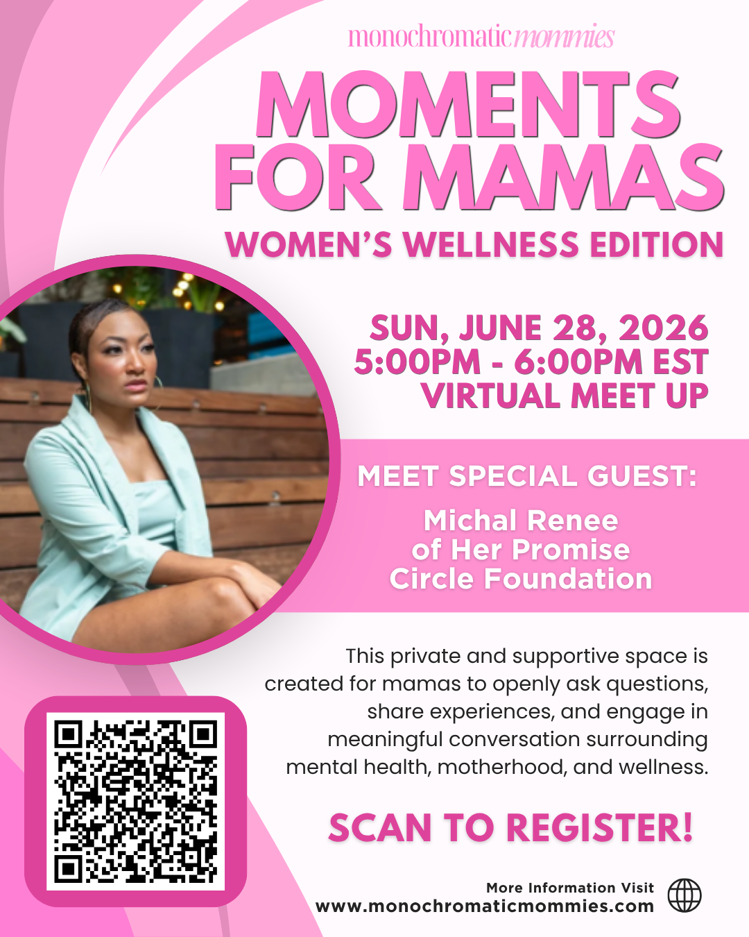 Moments for Mama: Women’s Wellness Edition w/ Michal Renee