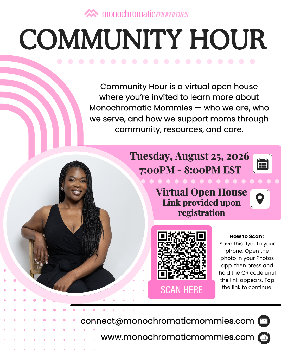 Community Hour: Monochromatic Mommies Open House