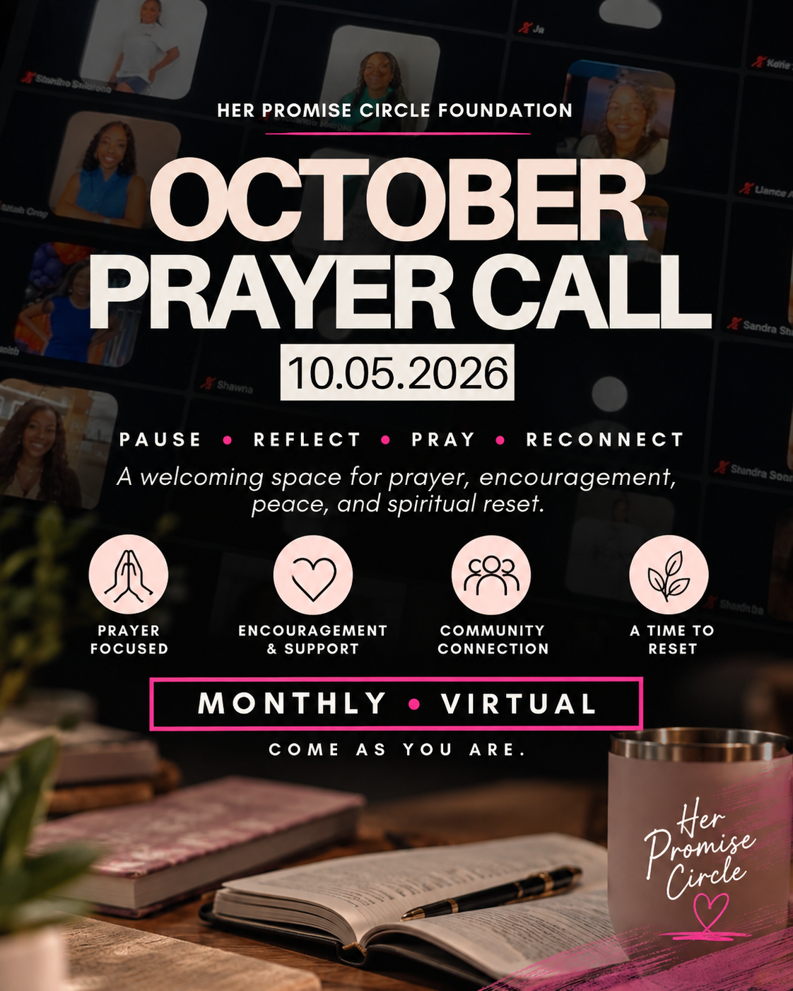 Her Promise Circle: October Prayer Call