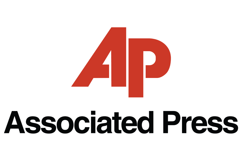 The logo of Associated Press featuring a stylized red 'AP' with the text 'Associated Press' below it.