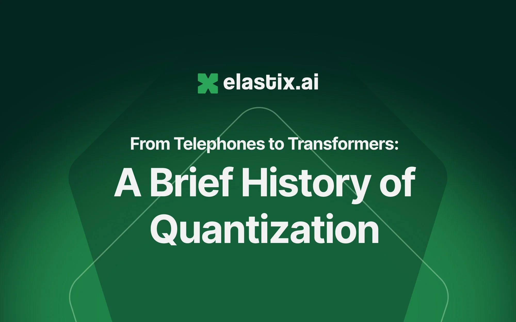 From Telephones to Transformers: A Brief History of Quantization