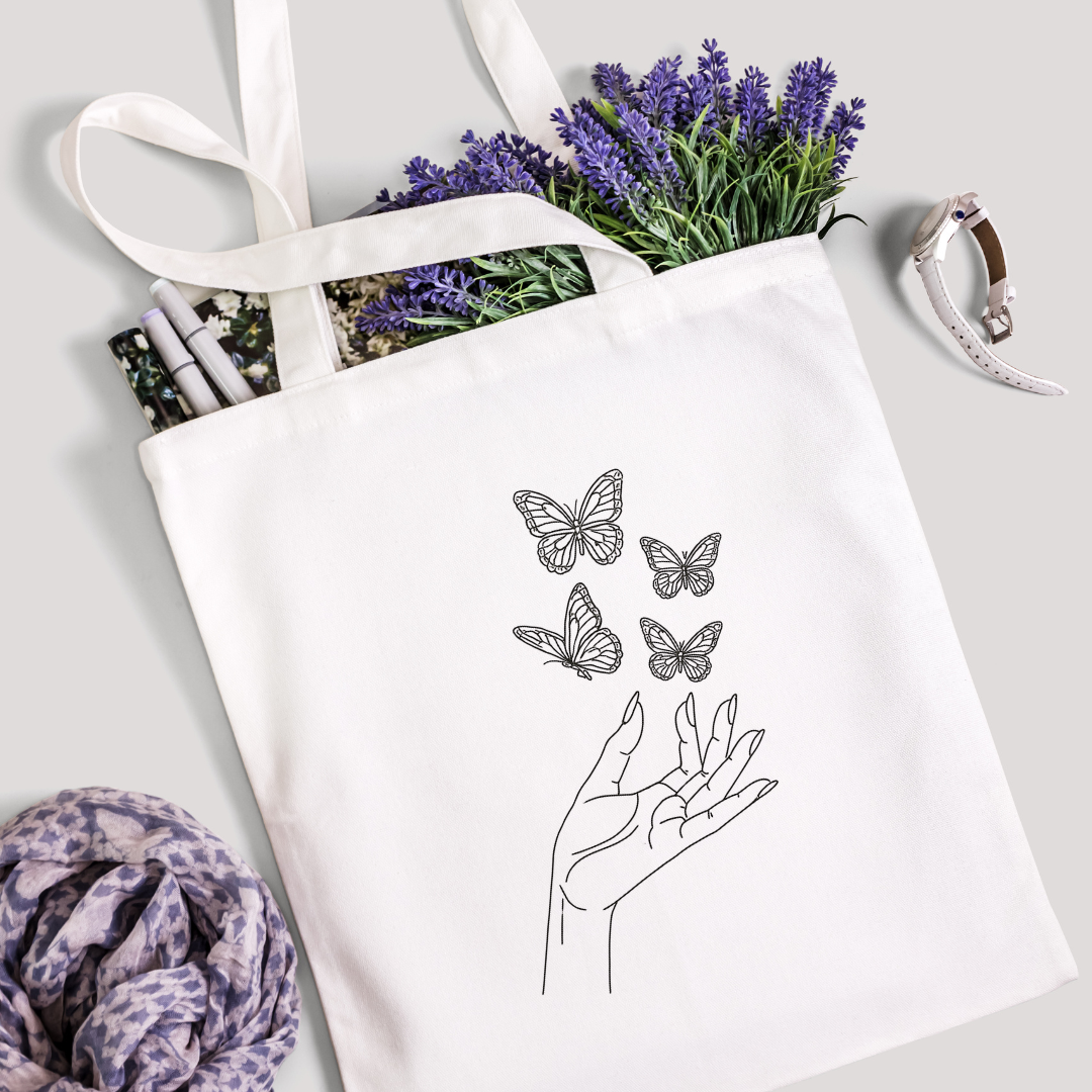 	
Custom Personalized Canvas Tote Bag