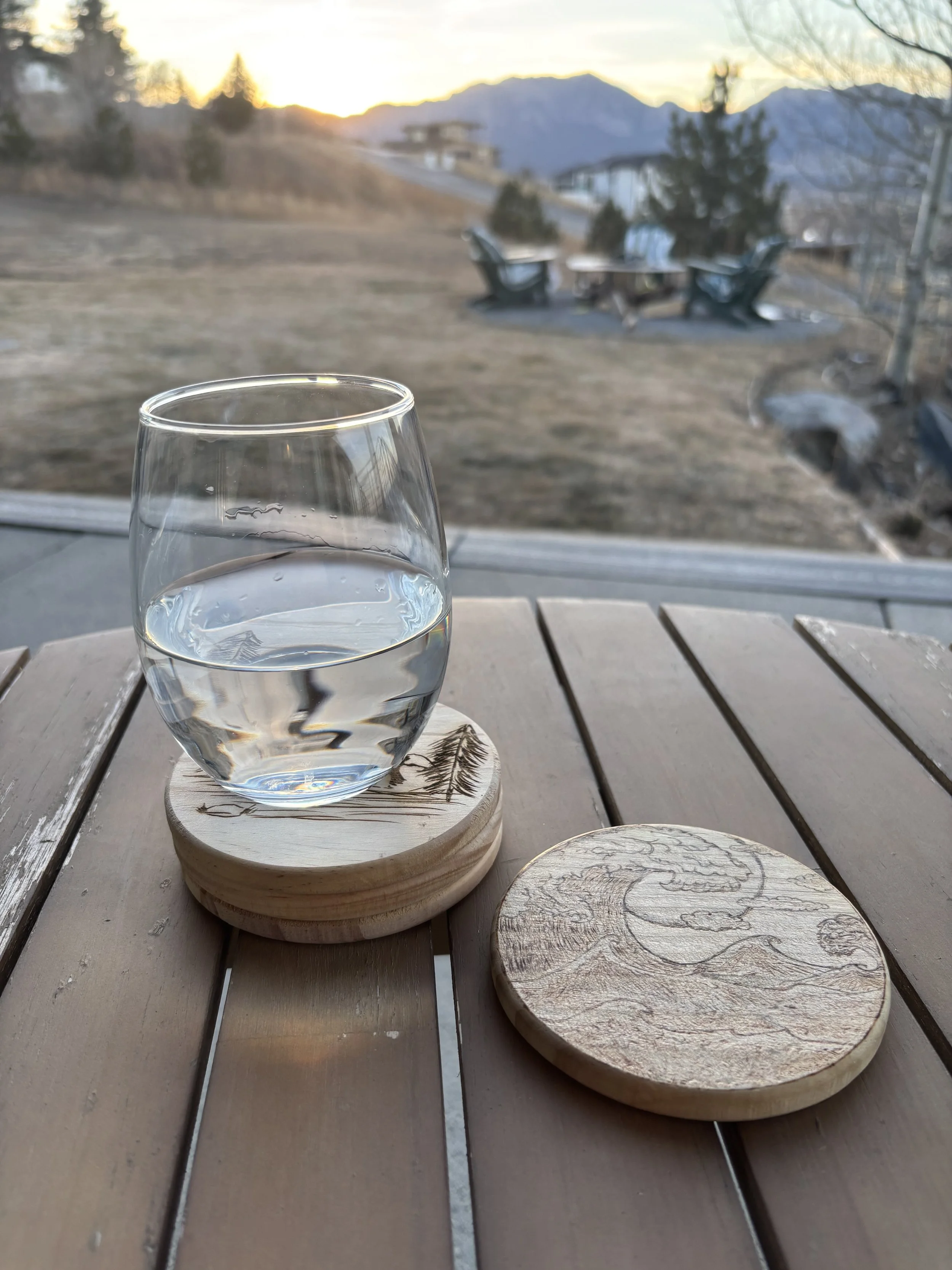 The Great Wave off Kanagawa Coaster