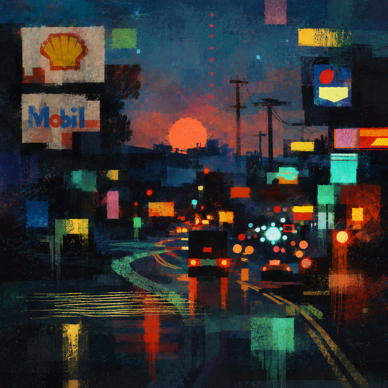 Dream State (2026) — Mixed media work