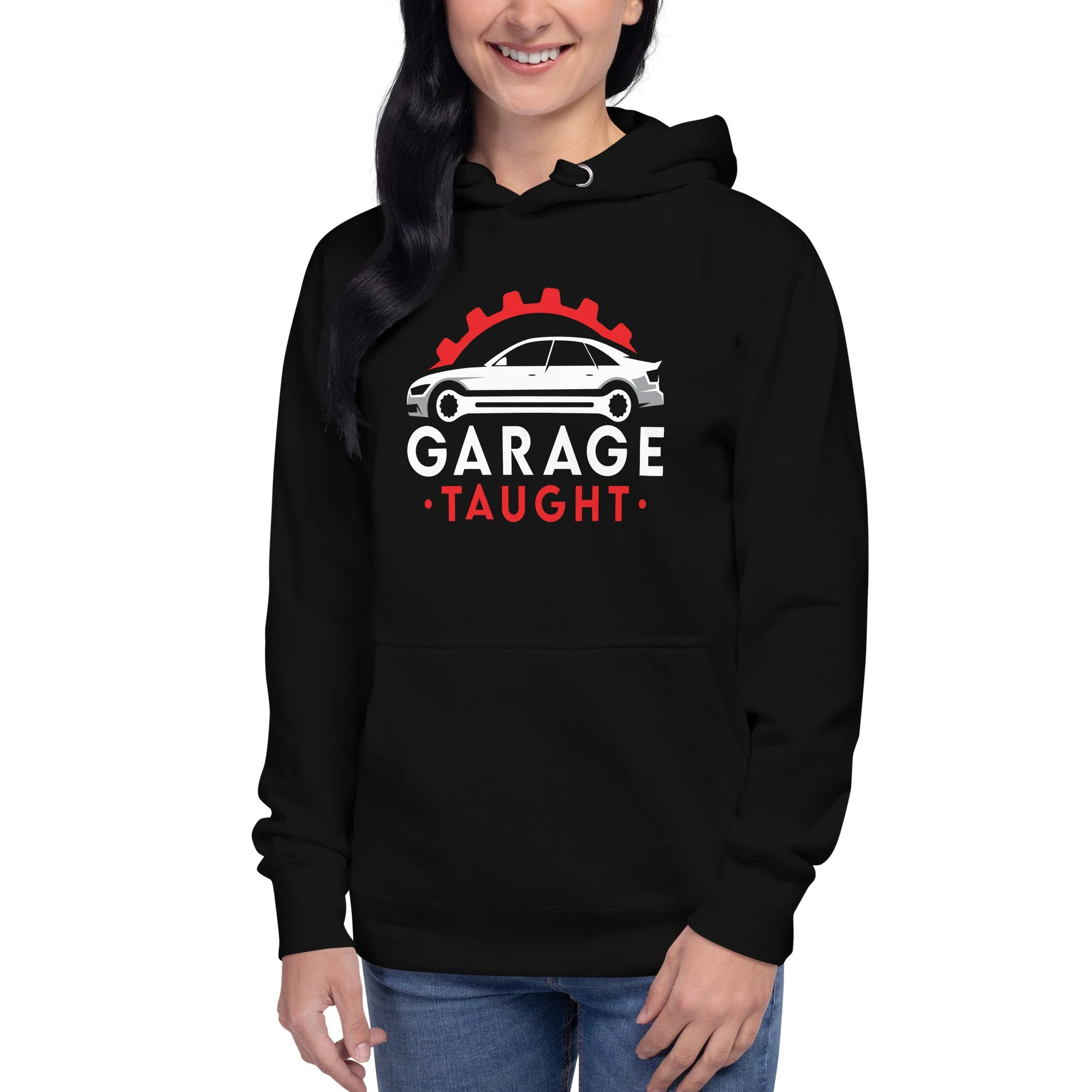 Garage Taught Hoodie - Large Logo