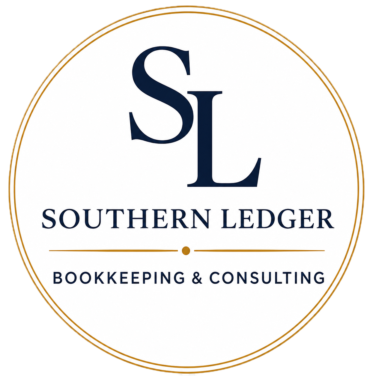 Southern Ledger bookkeeping and consulting logo