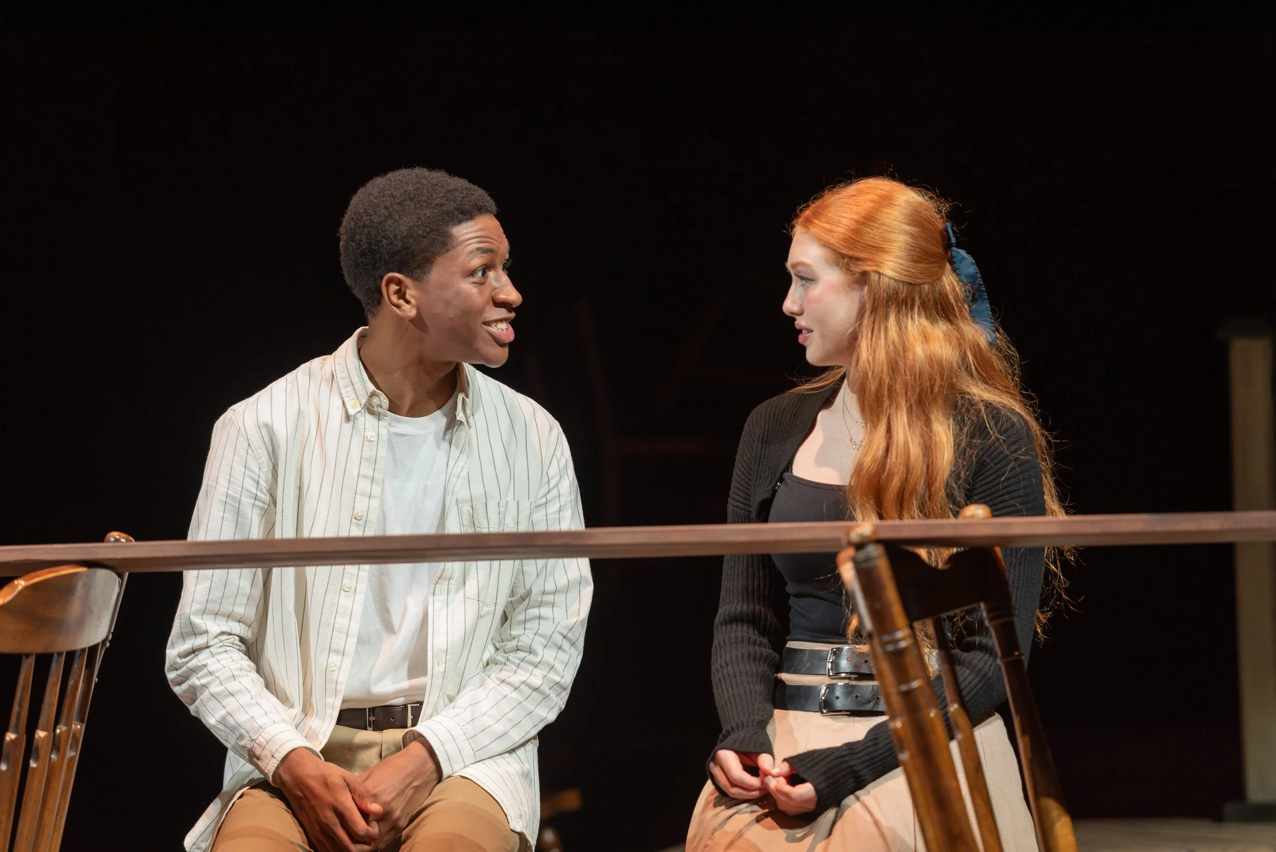“Maggie Newstead-Adams as Emily and Jeremiah King as George brought telling detail to the stages of the young couple’s relationship.” - Review of Our Town at Webster University