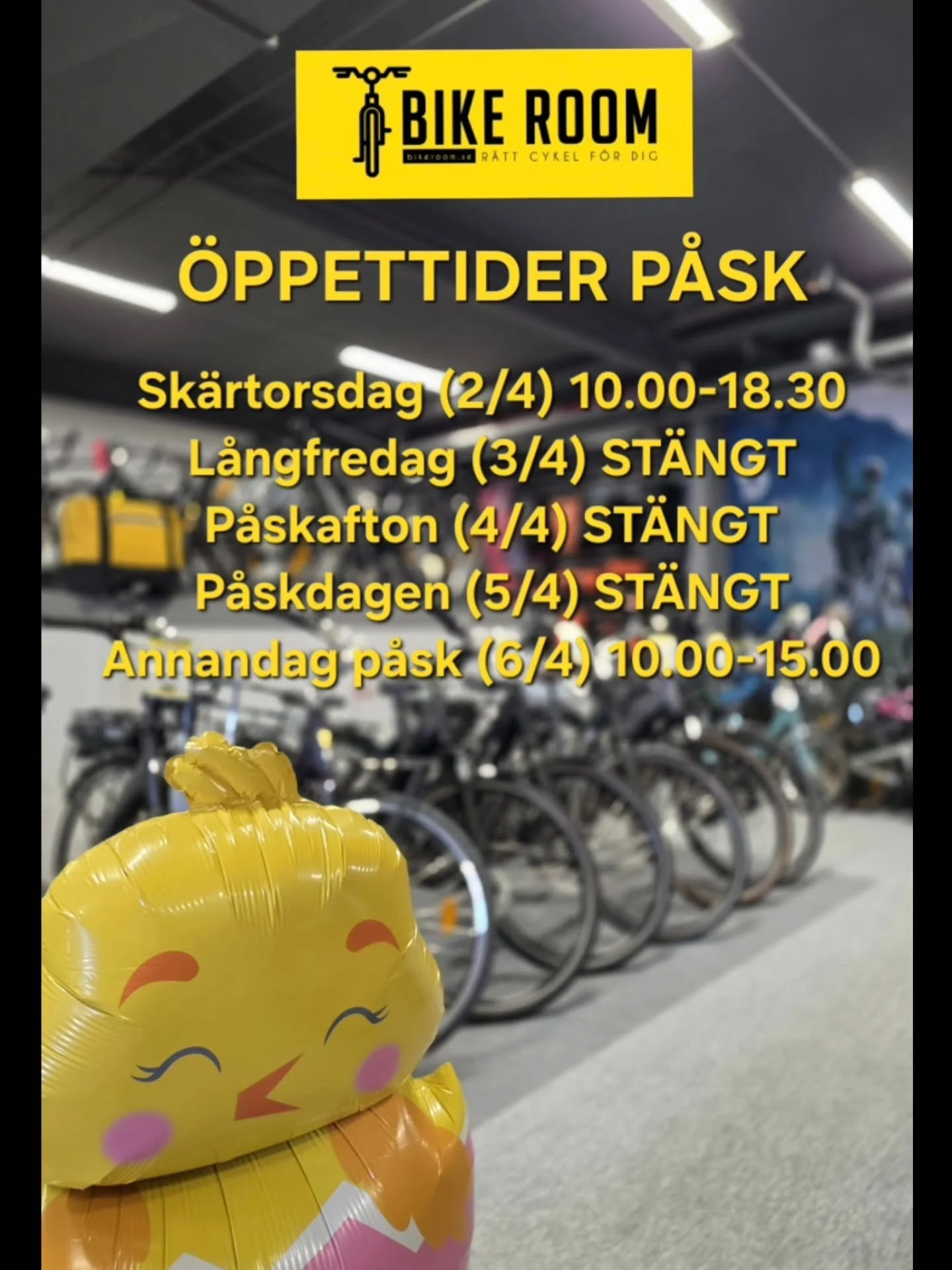 Glad p&aring;sk &ouml;nskar vi p&aring; Bikeroom!
🚲
#cykelk&auml;rlek #bikelife #cykelbutikT&auml;by