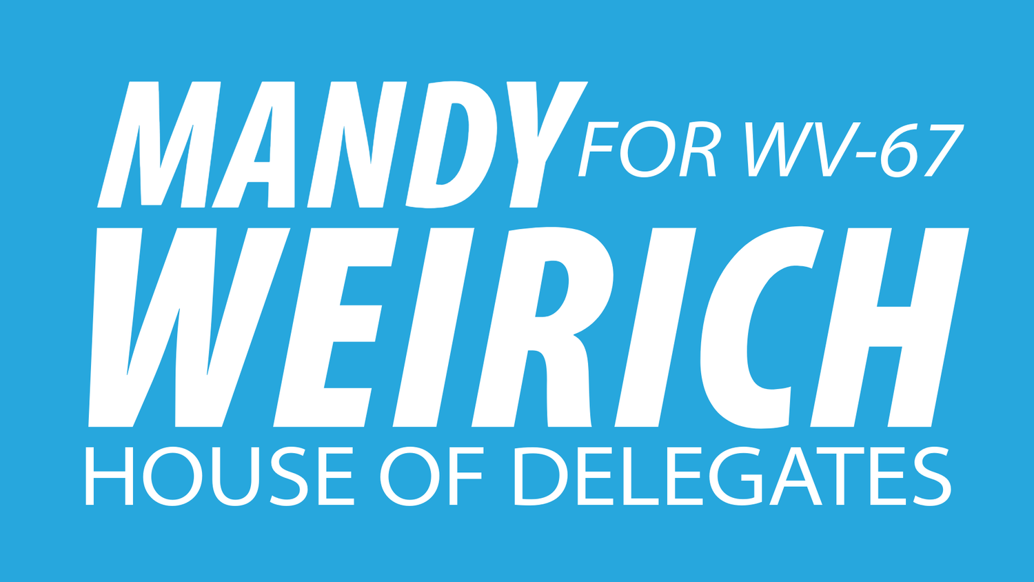 Mandy Weirich For WV