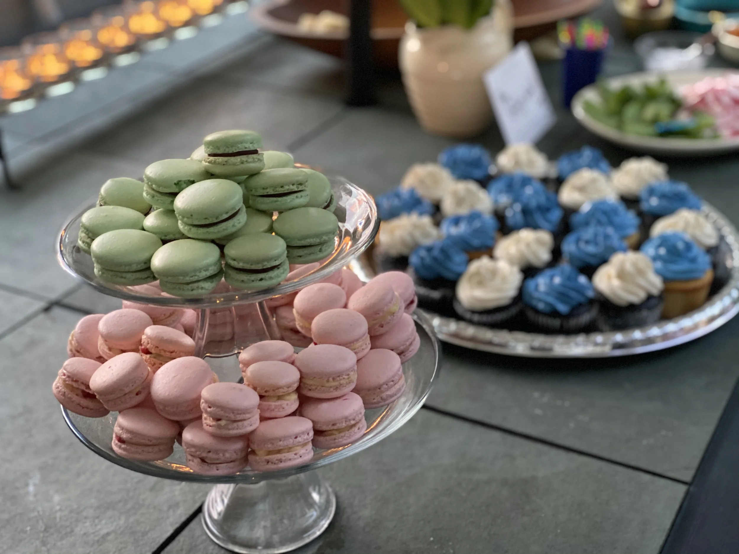 Macarons and Cupcakes