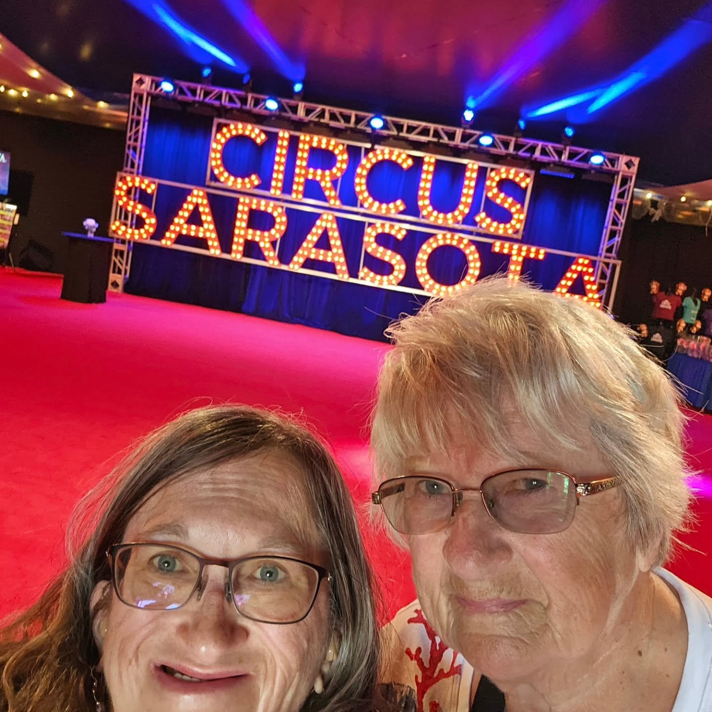 Mom and I at the circus!