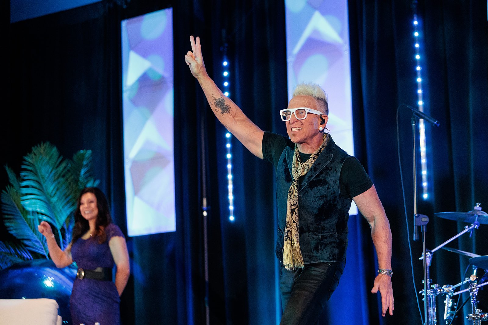 A speaker at a San Diego Corporate Workshop