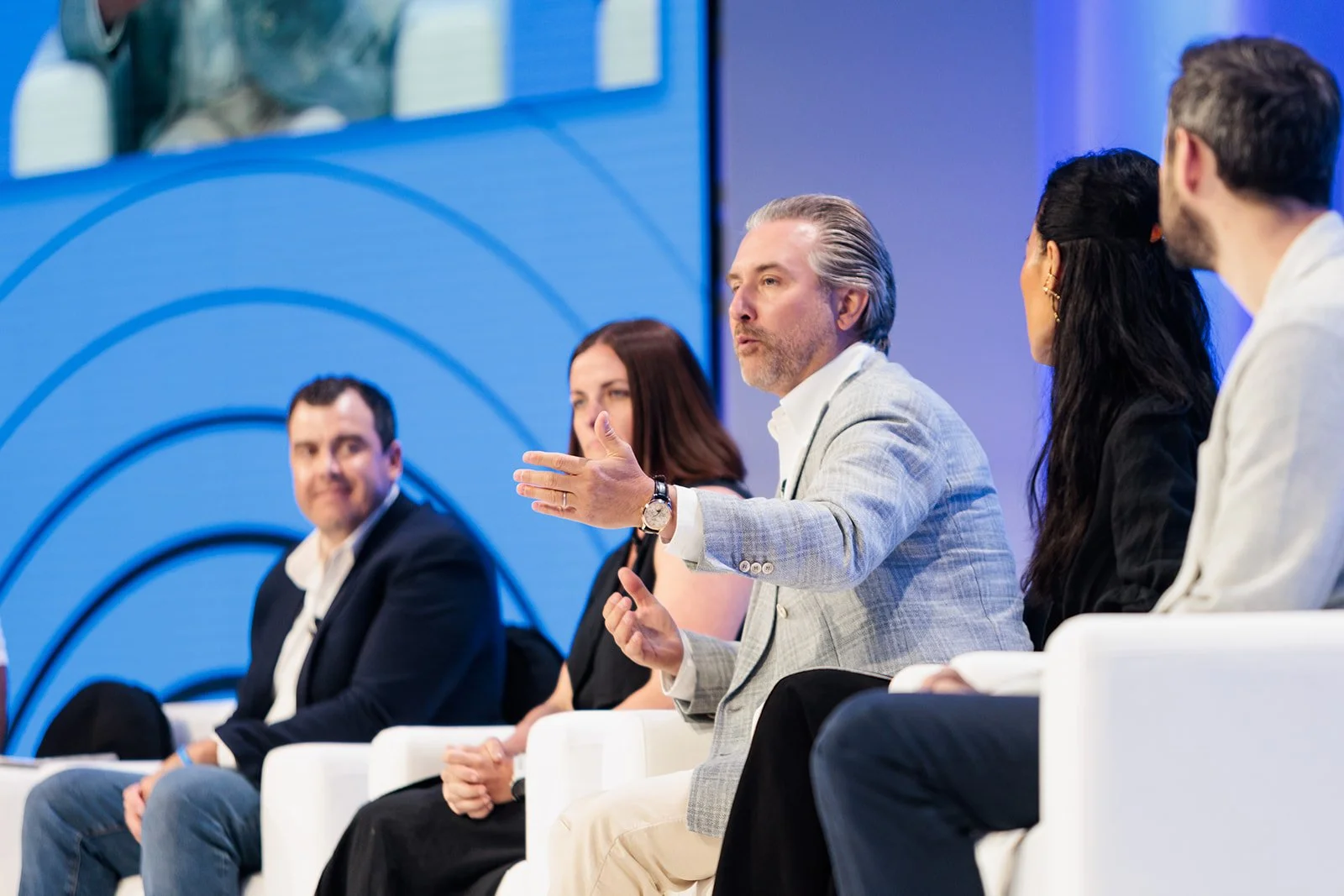 Speaking panel at San Diego Convention Center
