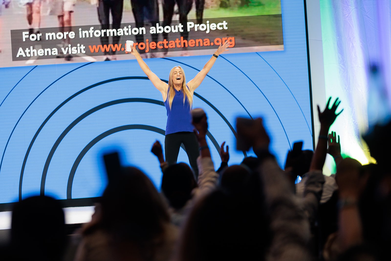 Motivational speaker at San Diego Convention Center