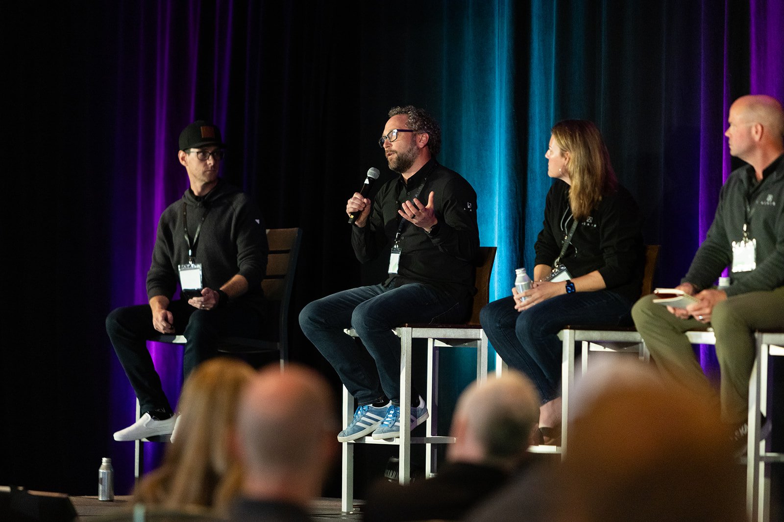Group panel speakers at a Convention in La Jolla CA