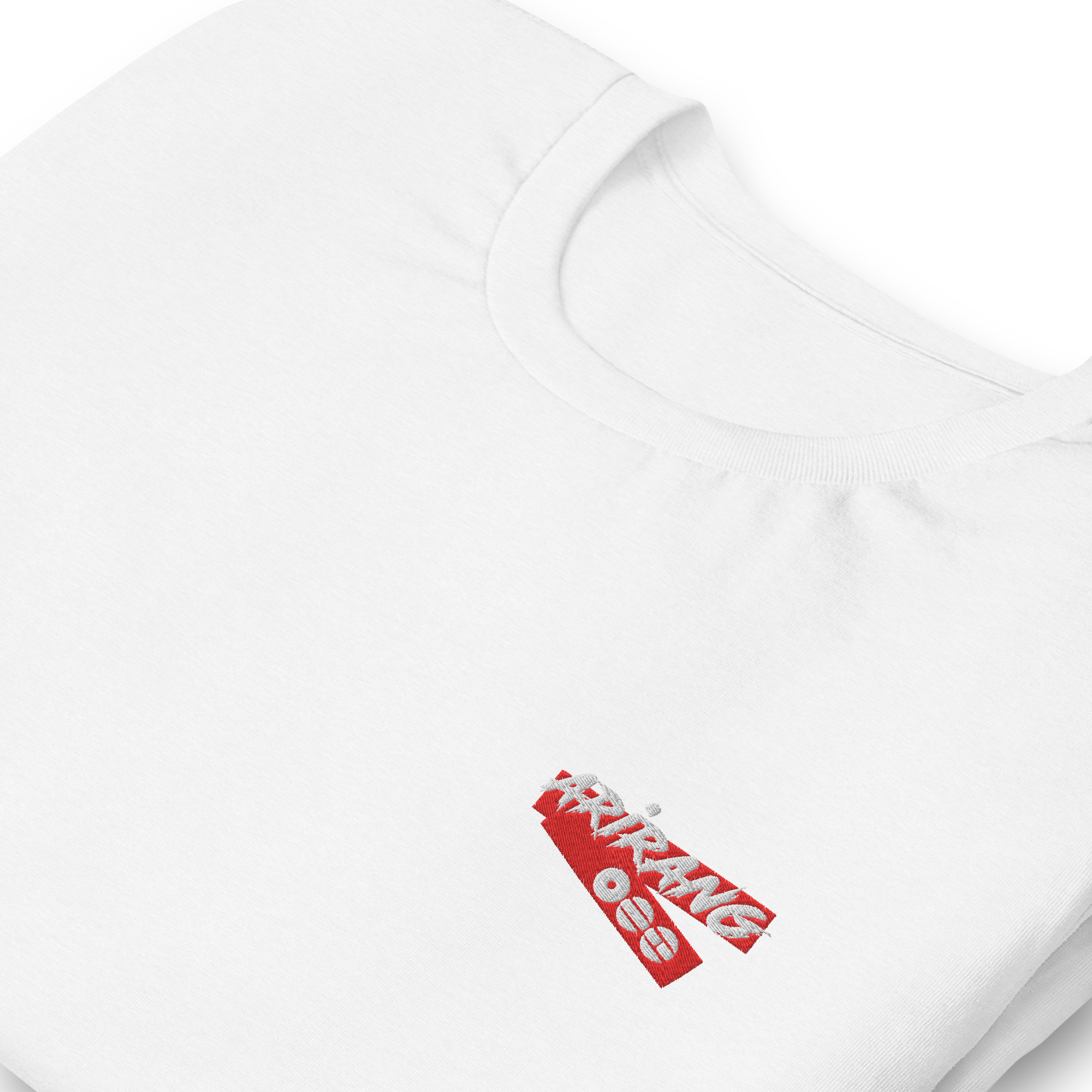 araing tee white folded close up.png