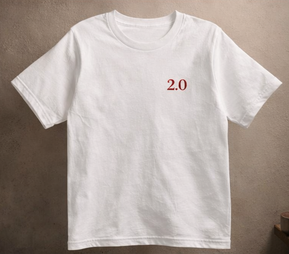 2.0 Embroidered Tee