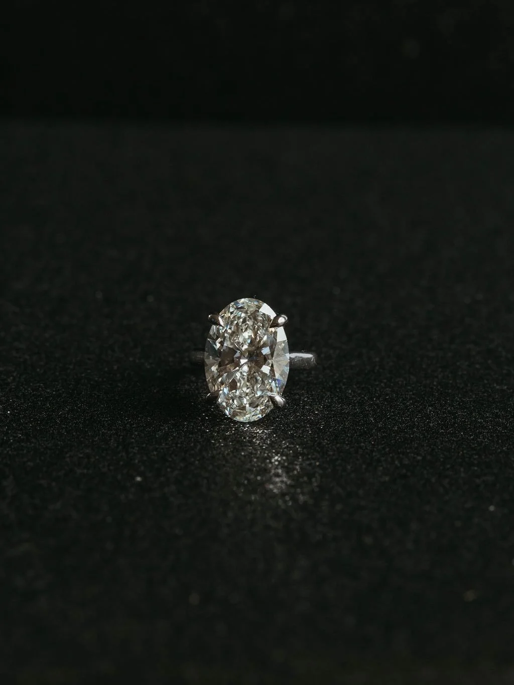 Too big? Clh Diamonds doesn&rsquo;t go for subtle 🫶

8 carat oval set in 14k white gold with a hidden halo ✨

[oval diamond , oval engagement ring , oval diamond engagement ring ]