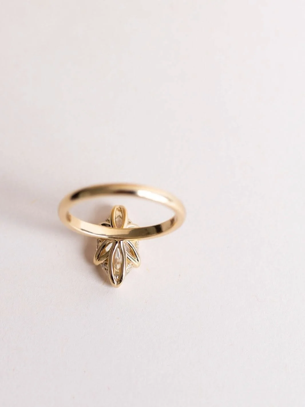 The details are detailing ✨

2.5 🥕&bull; lower ratio marquise (to make it fatter) &bull; floral prongs &bull; hidden halo 

[marquise diamond ring, marquise engagement ring, marquise diamond, marquise with hidden halo, tulip basket]