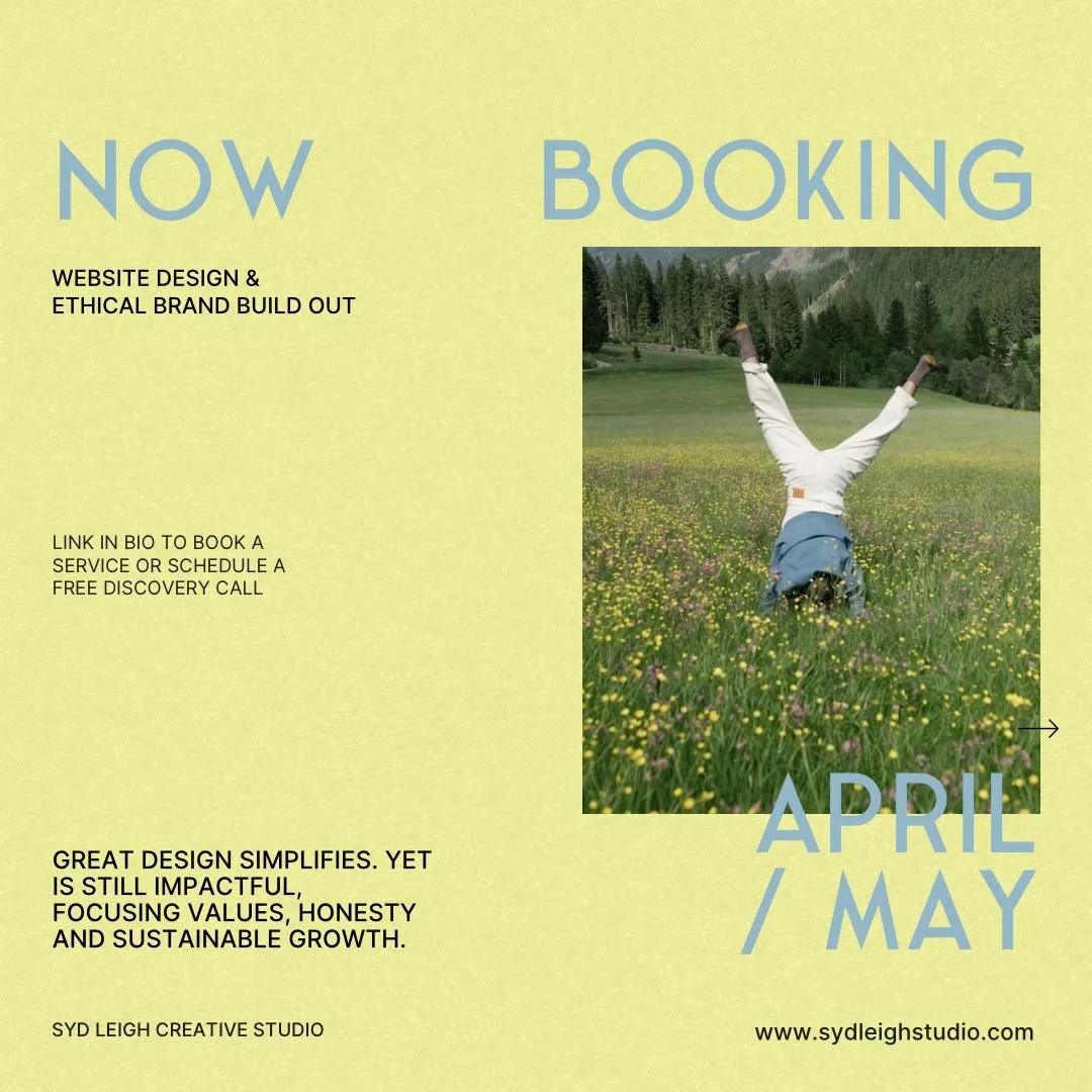 Need branding, operations, a website, or a yap/ideate session for your business or next adventure? I got you covered! 🔗 in bio to book a free discovery call. Let&rsquo;s get your dreams blooming this spring! ✨🌻