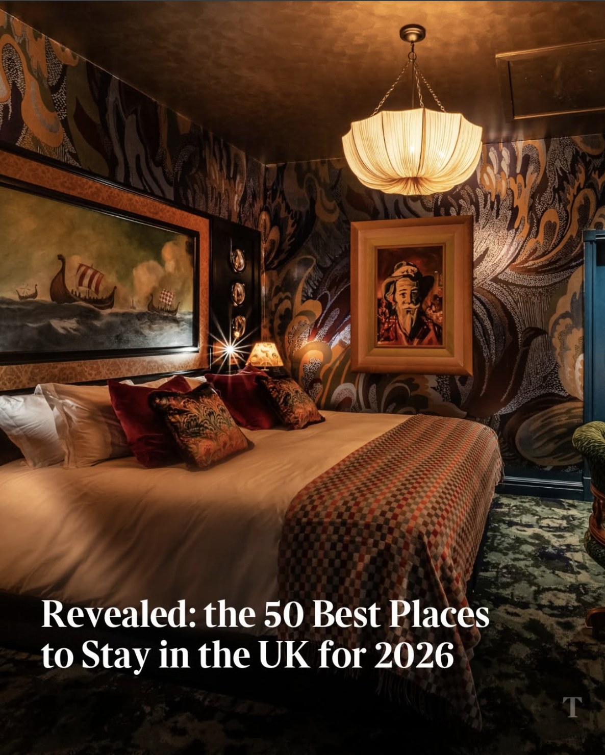 Revealed: the 50 Best Places to Stay in the UK for 2026