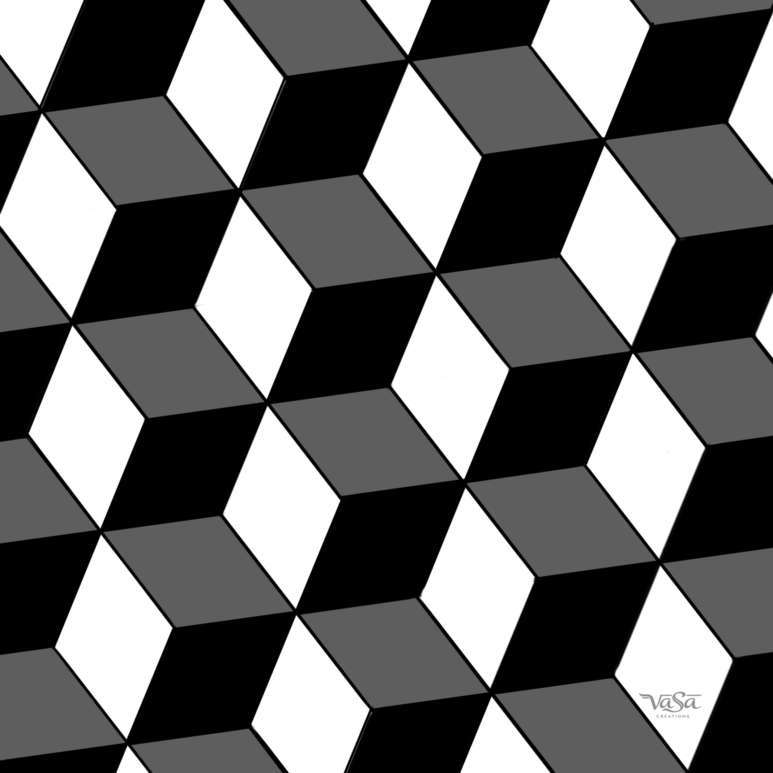 Cubes in motion