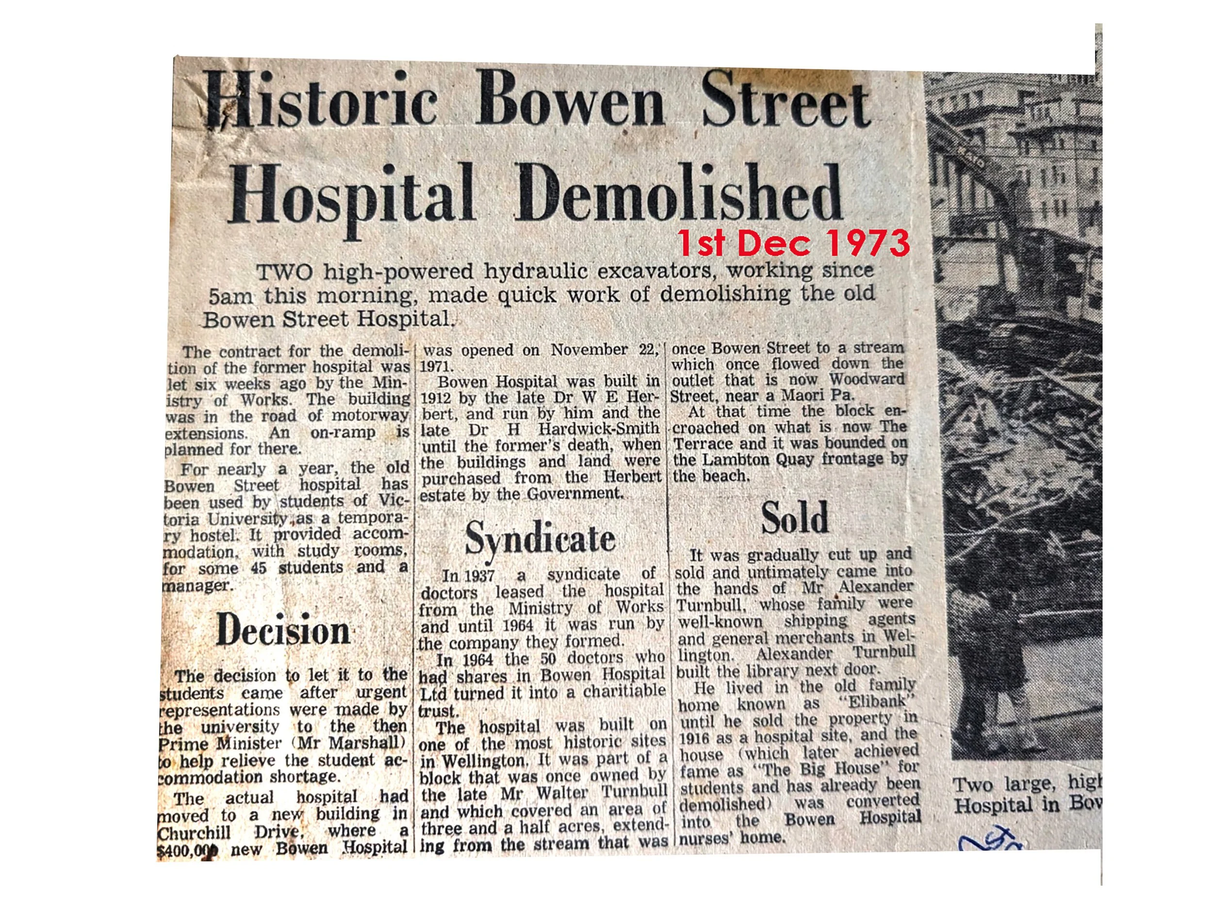 Historic bowen Street Hospital Demolished (2).jpg