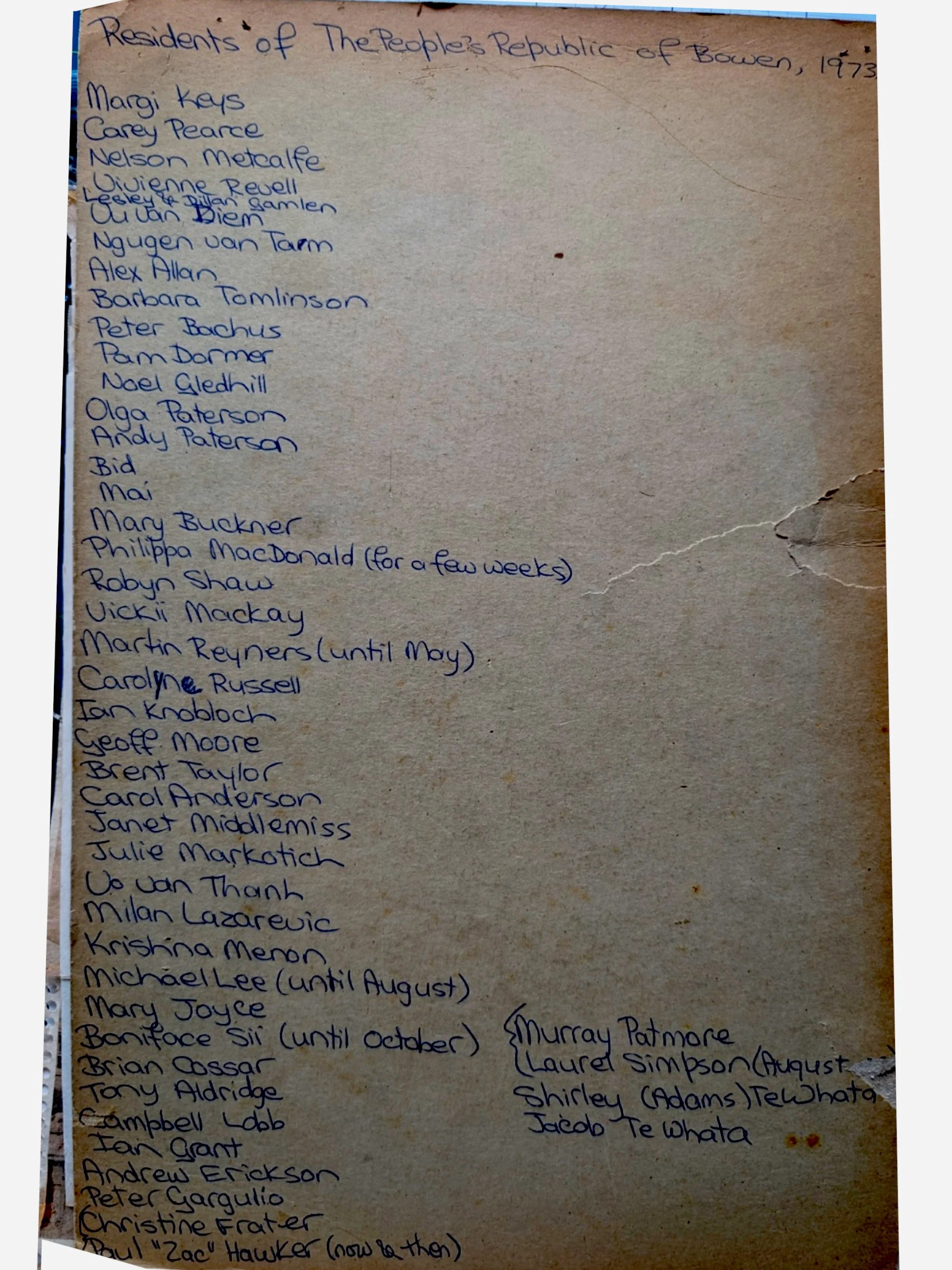 Residents of the Peoples' Republic of Bowen 1973 (2).jpg