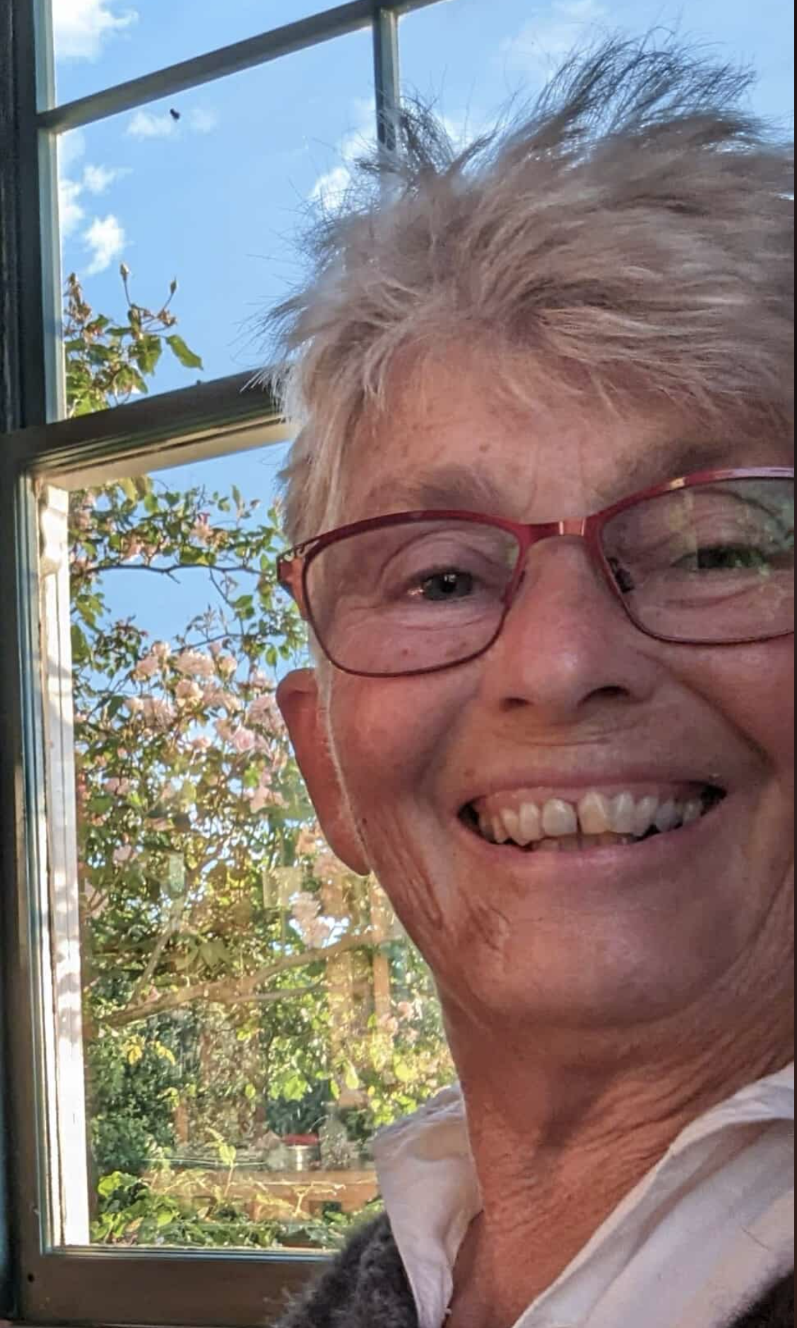 Christine (and a fly!) - December 2024