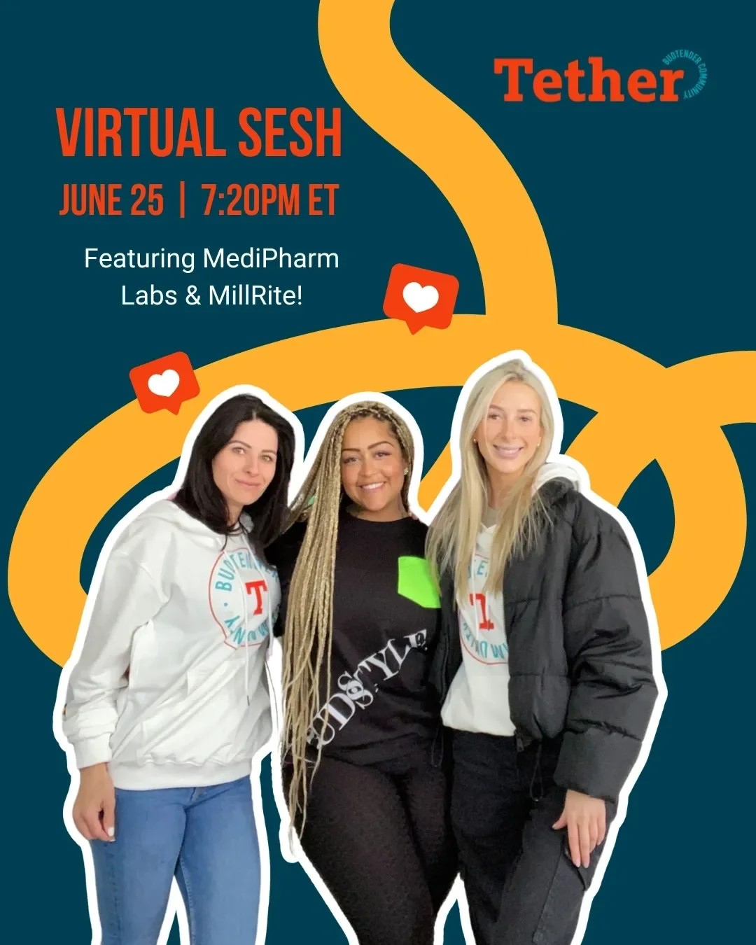 Case Study: Tether’s Virtual Sesh