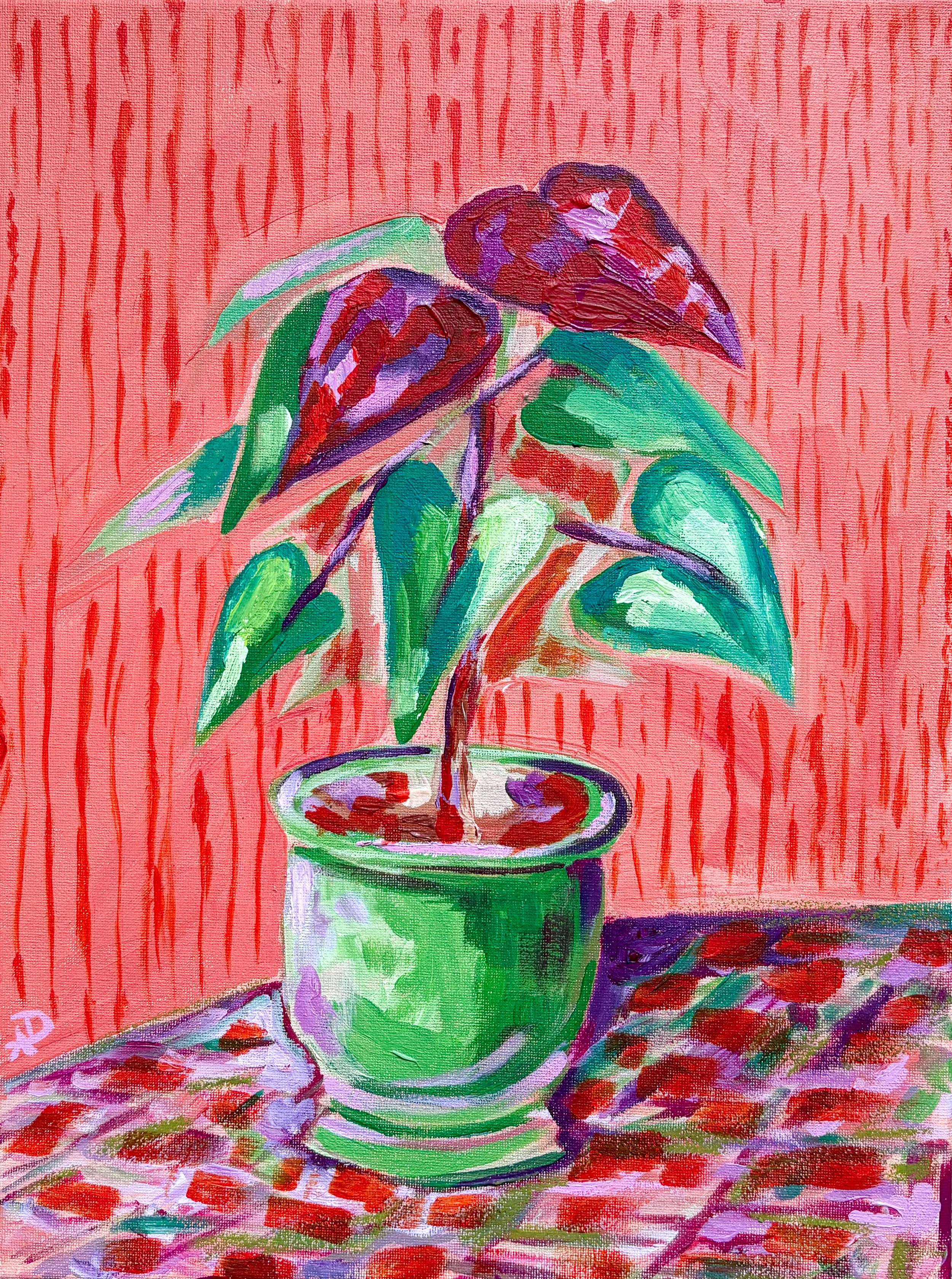 Blood Orange Poppies Print