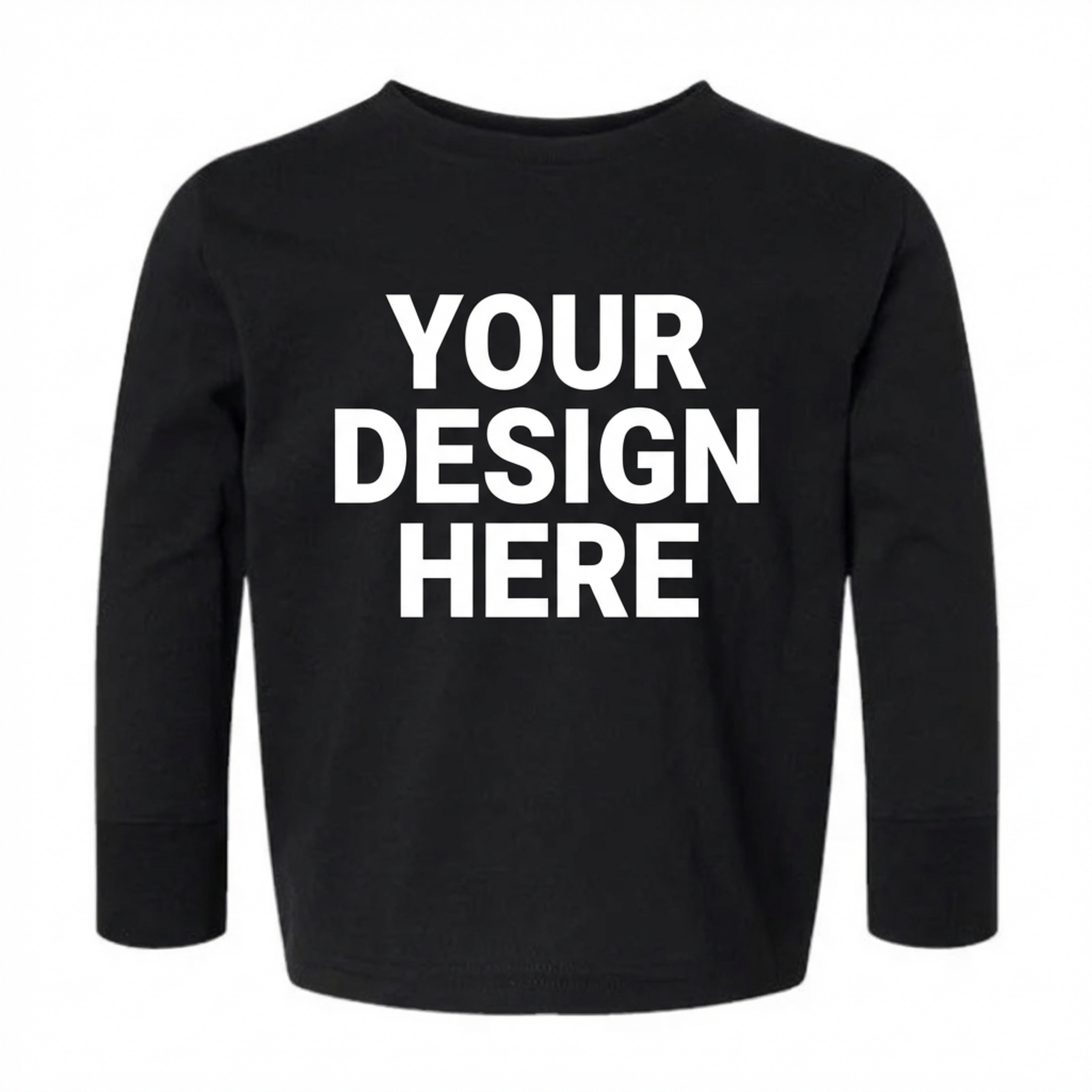 Custom Toddler Long Sleeve T-Shirt