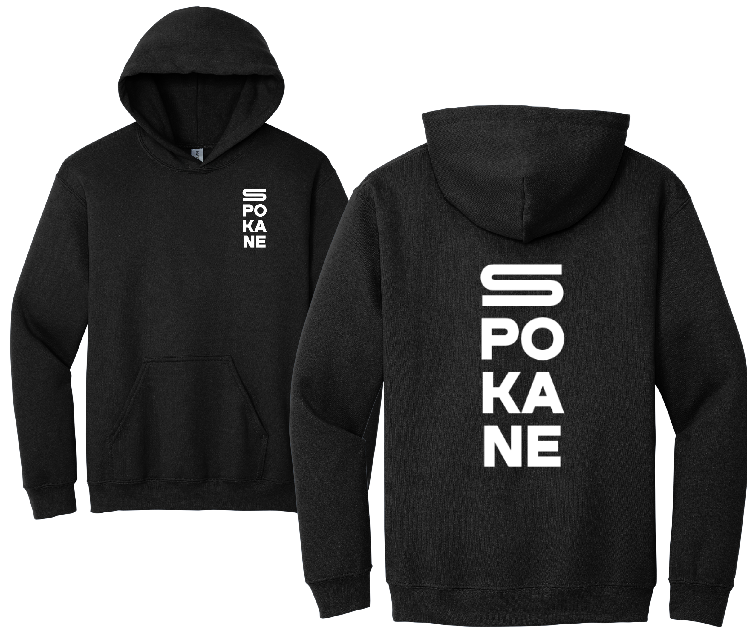 Vertical Spokane black Hoodie.png