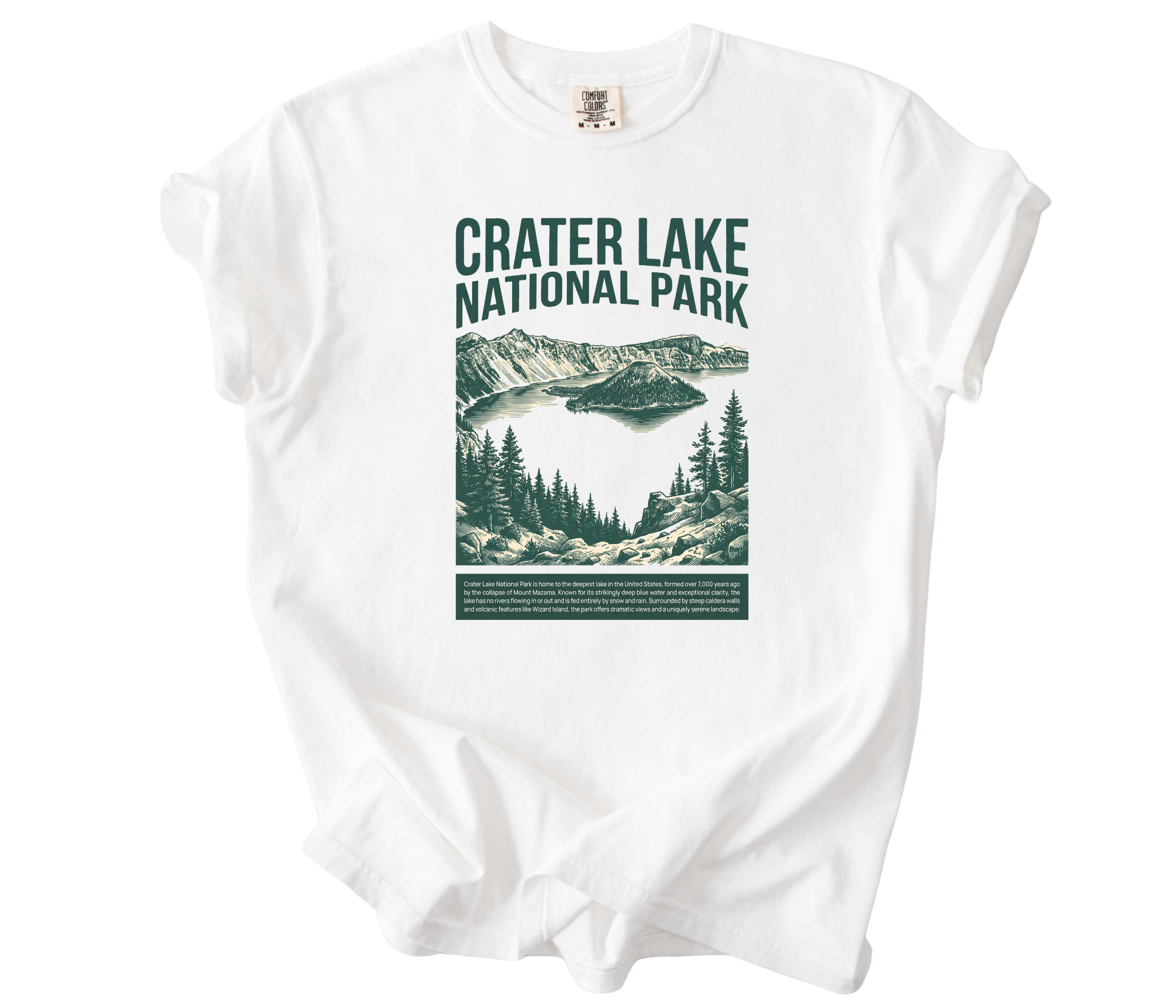Vintage Crater Lake Tee