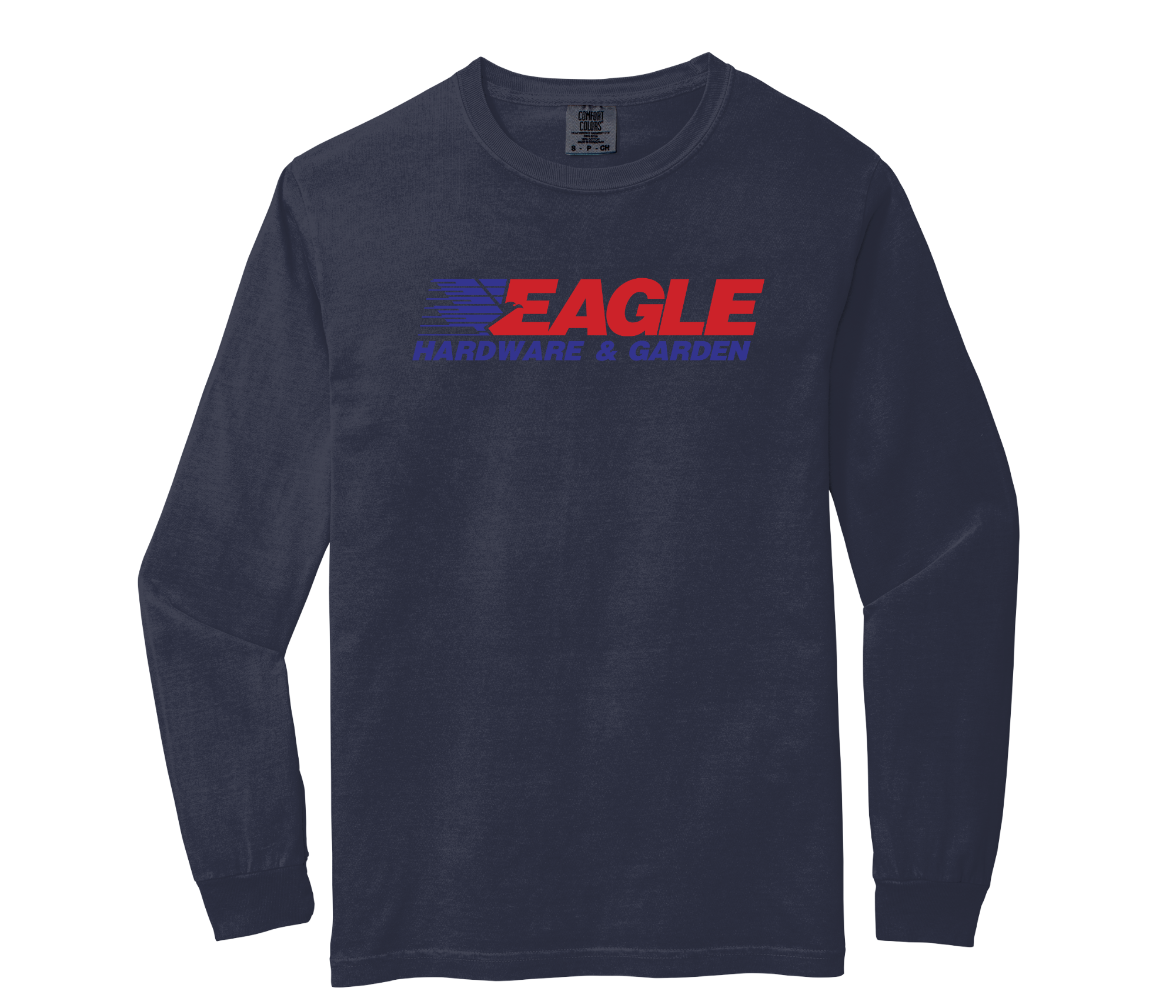 Eagle Hardware navy long Sleeve.png