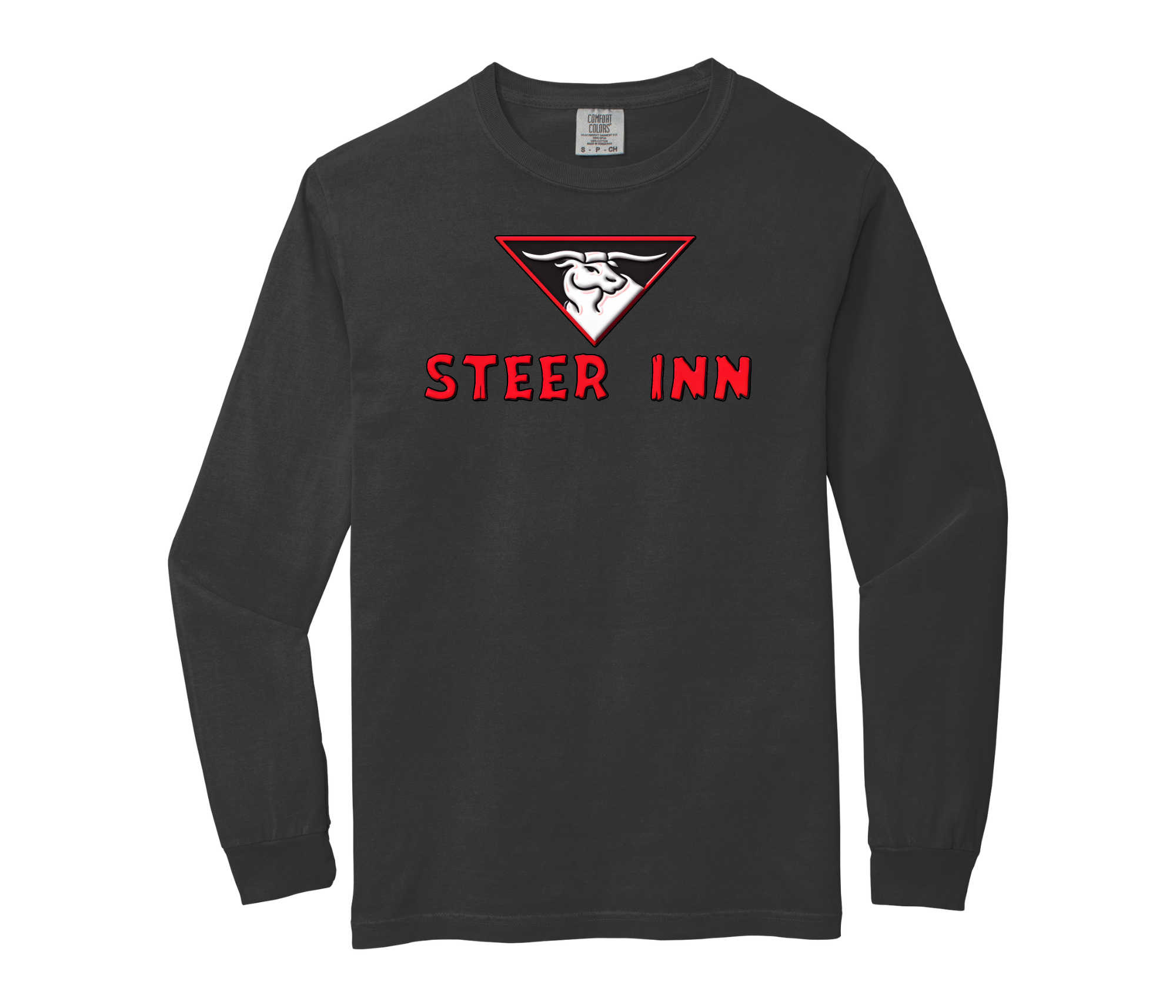 Steer in  Graphite long Sleeve.png