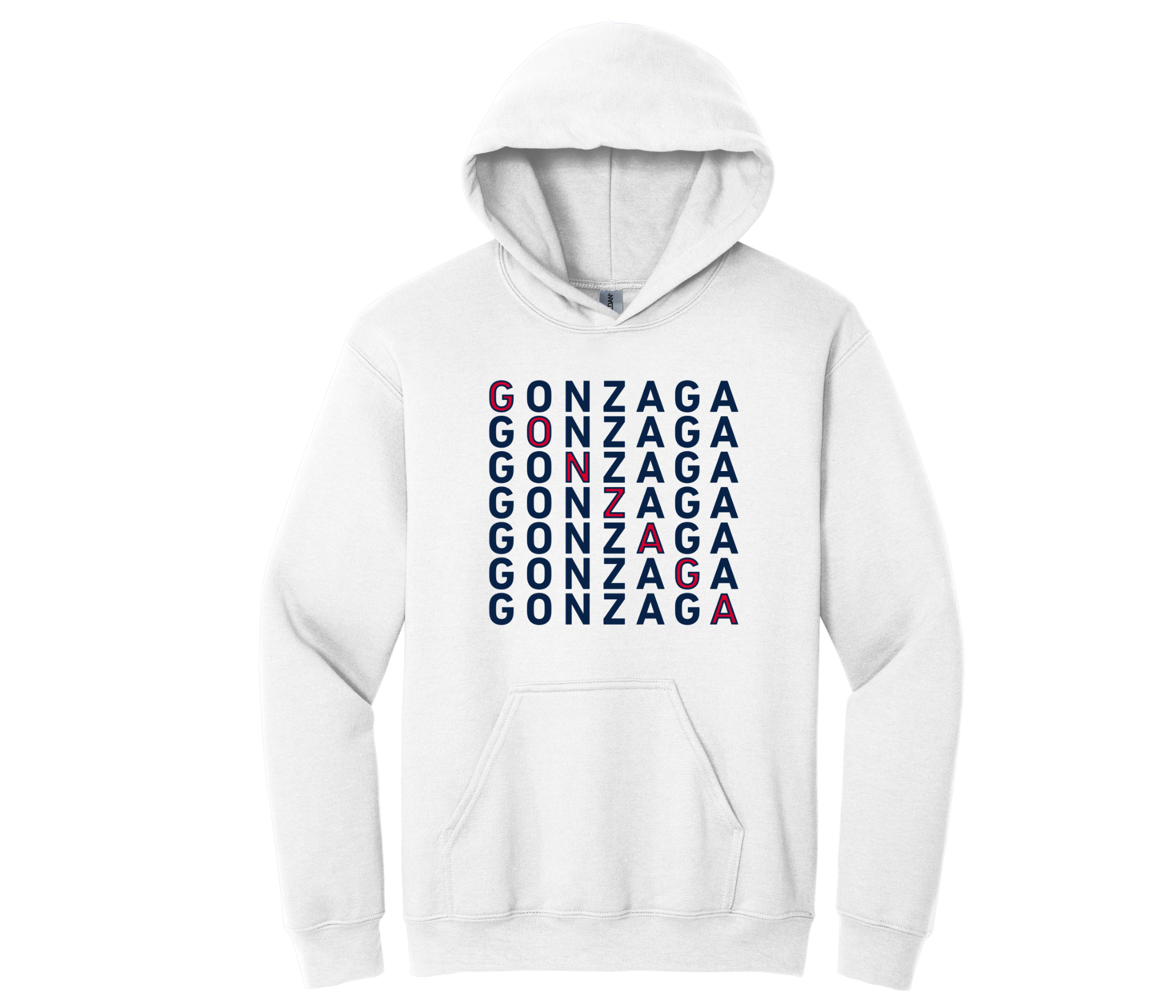 Gonzaga Typography Hoodie
